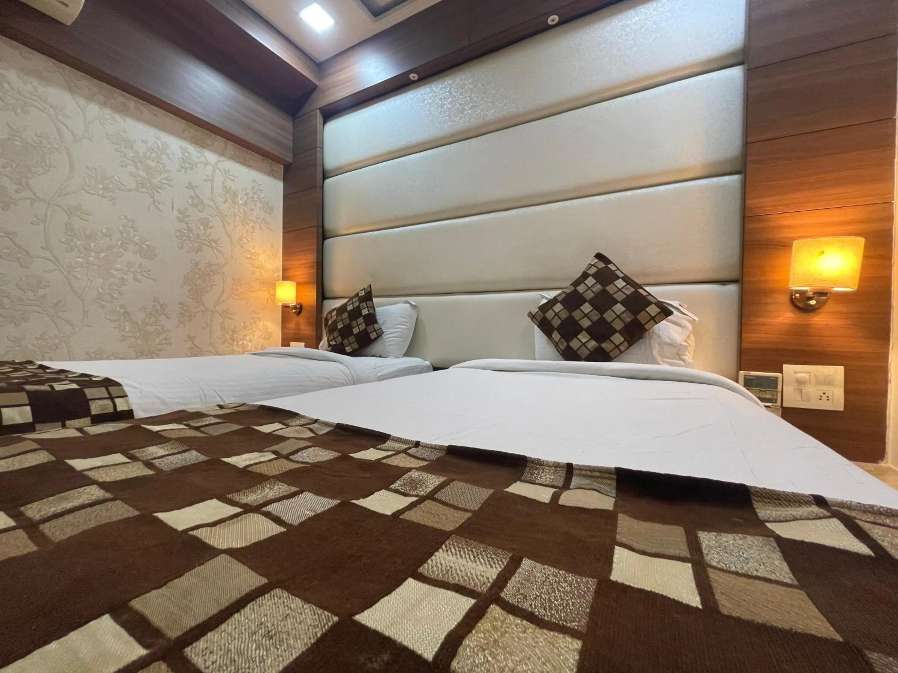 Photo of the whole room, Bed in Hotel Kc Inn Ajmer