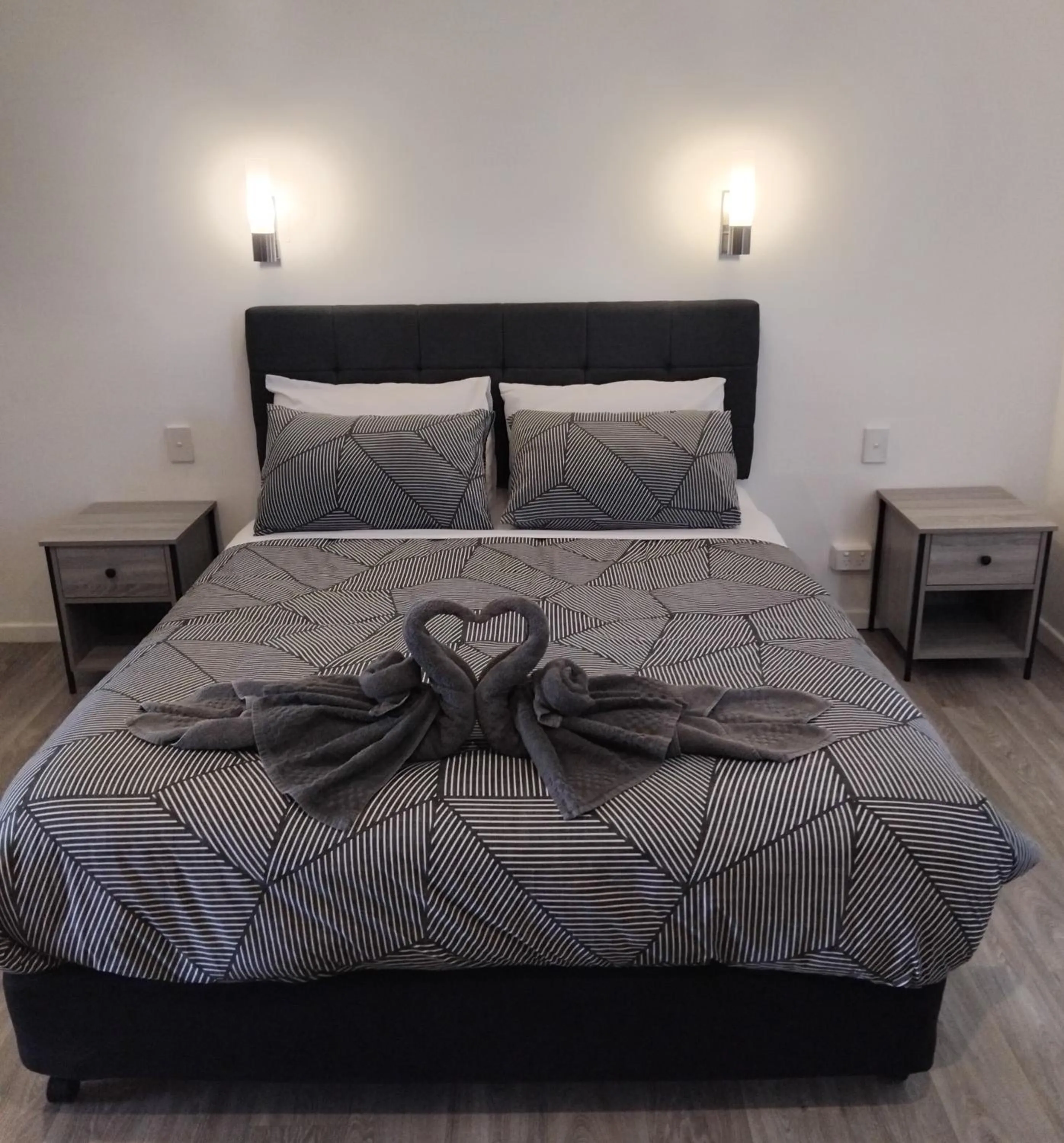 Bed in The Major Mitchell Motel