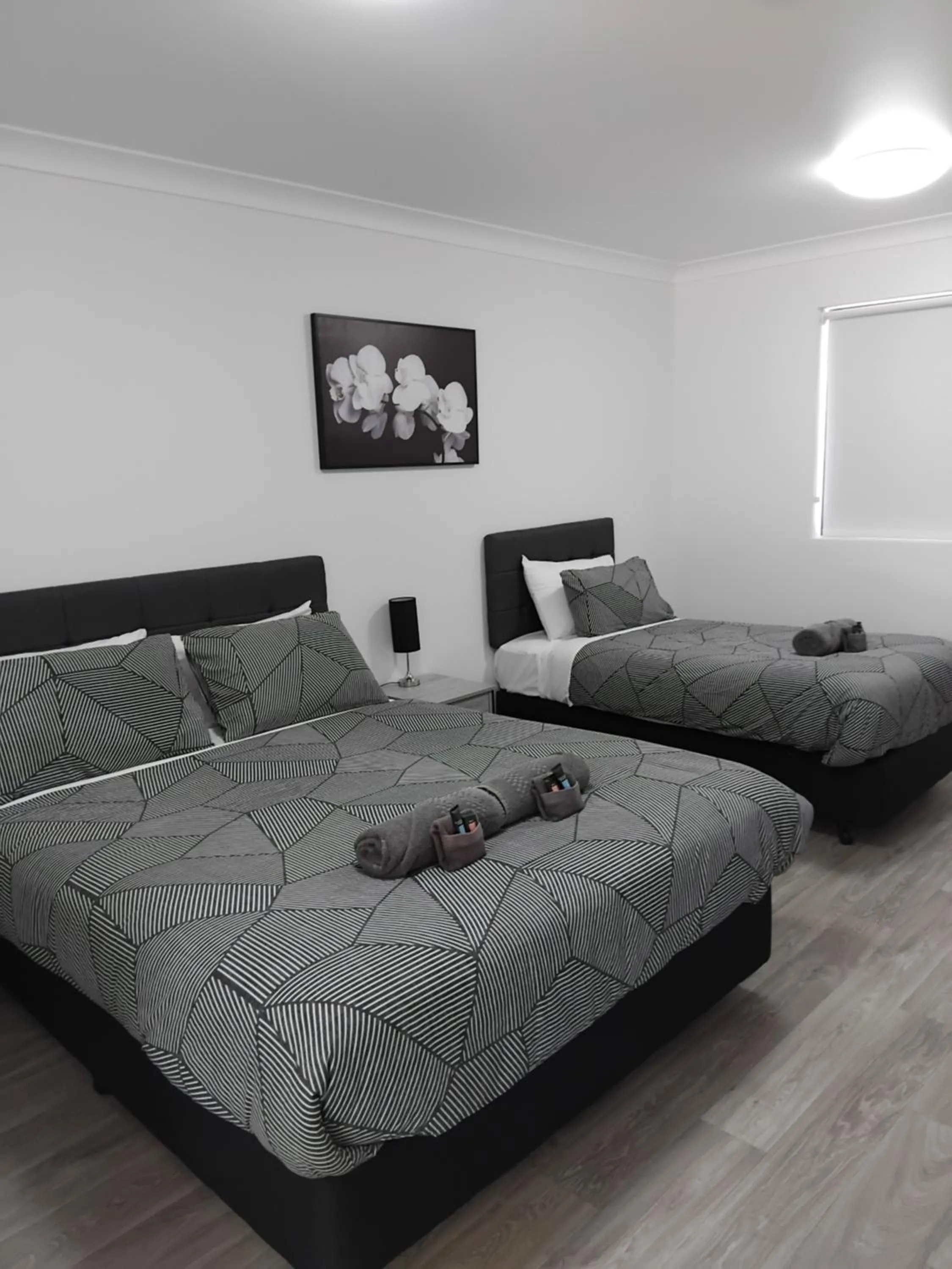 Bed in The Major Mitchell Motel