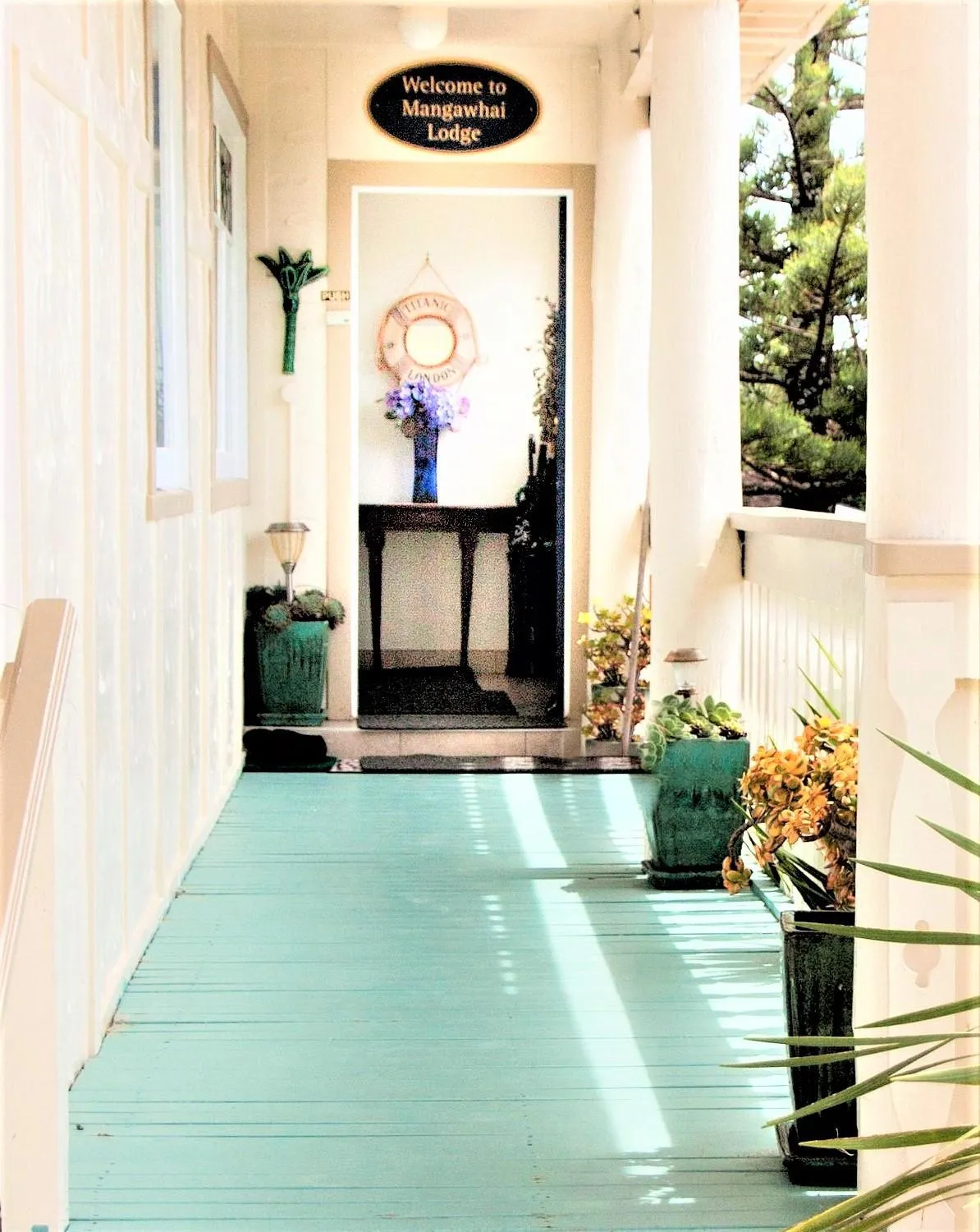 View (from property/room) in Mangawhai Lodge