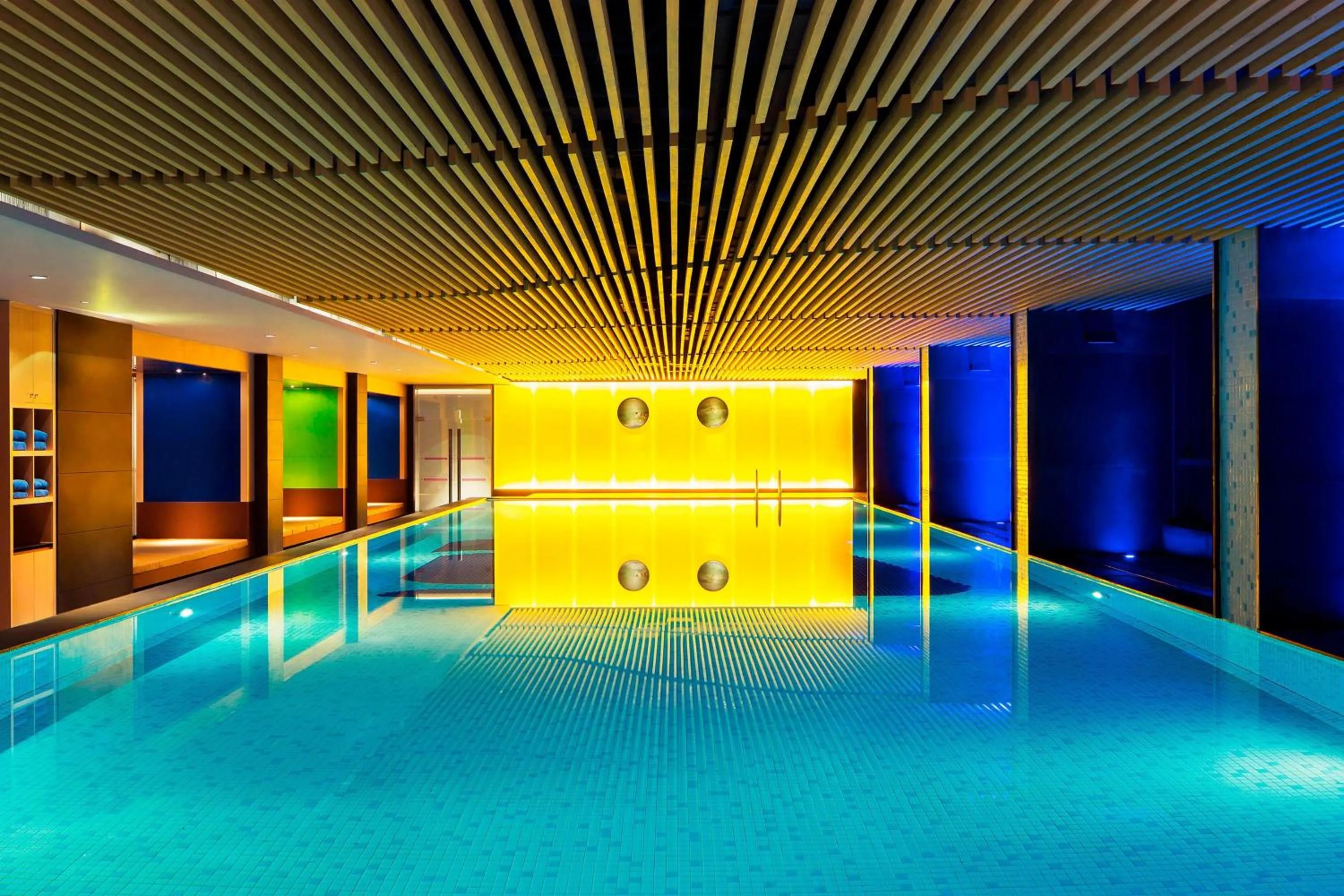 Fitness centre/facilities in Aloft Guangzhou University Park