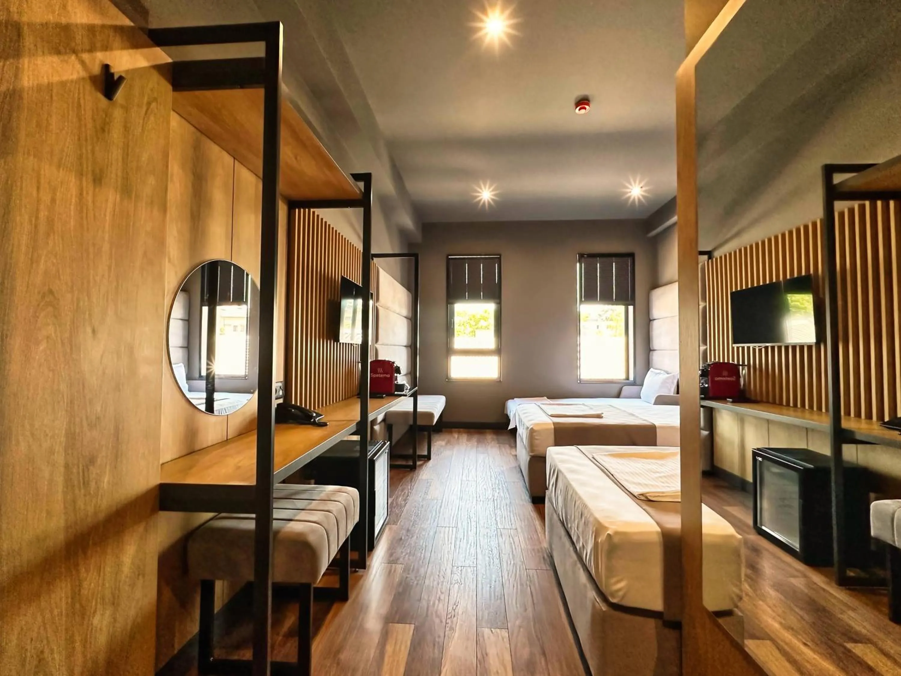 Bed in VIGOR Hotel