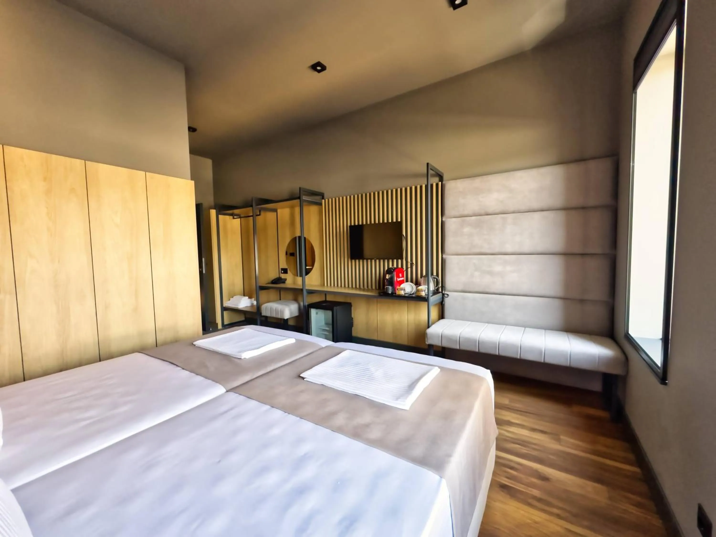 Bed in VIGOR Hotel