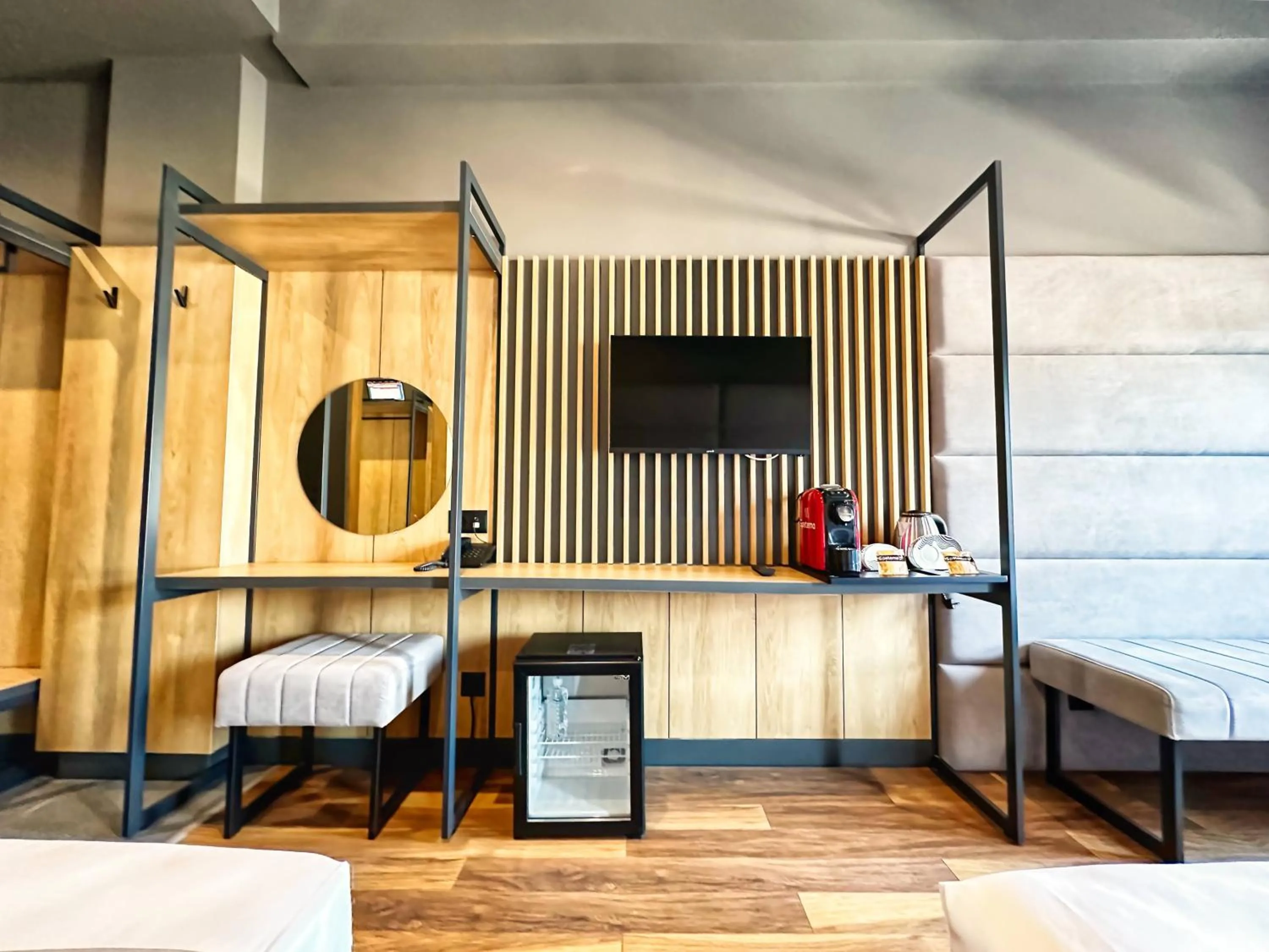 Bed in VIGOR Hotel