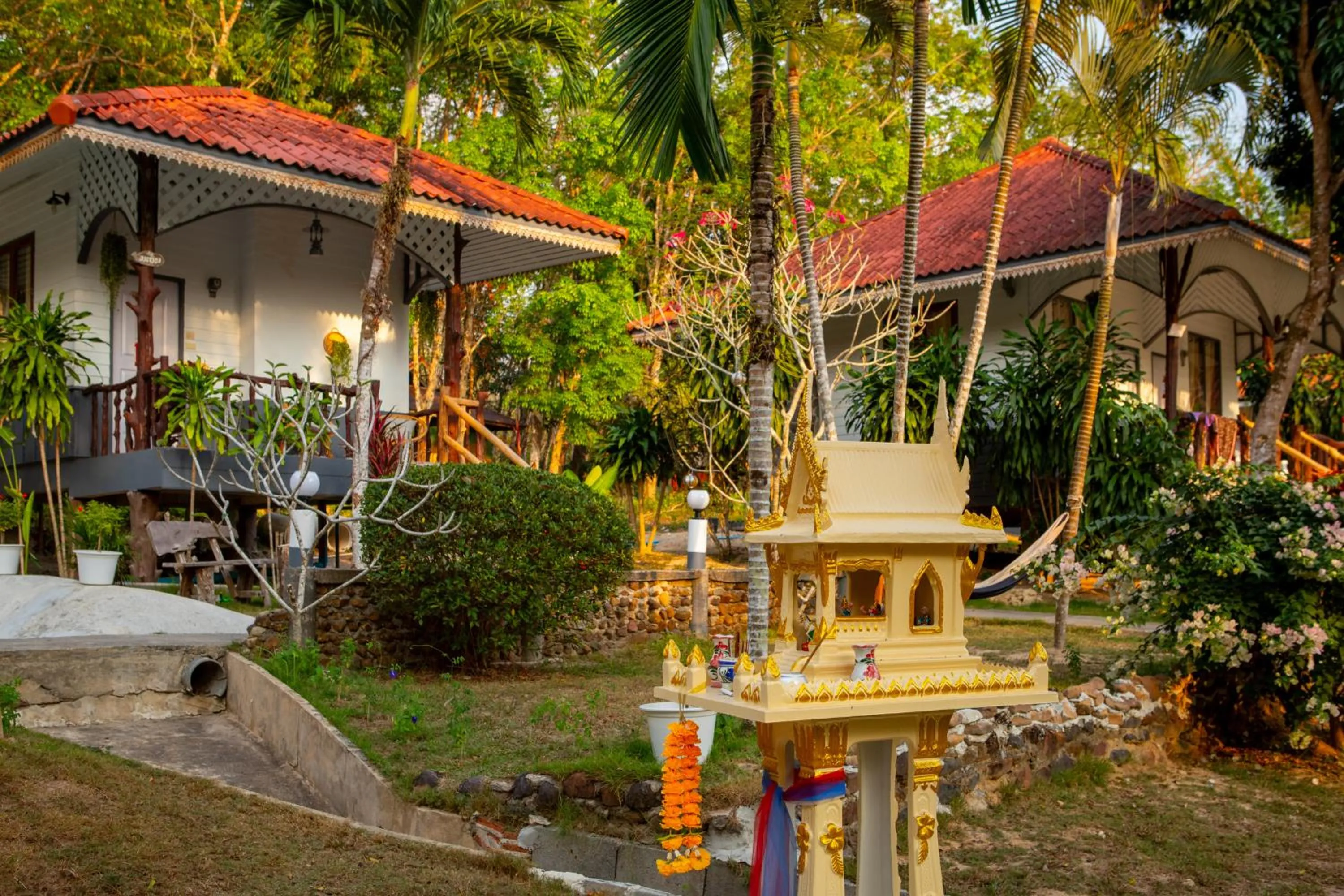 Garden in Koh Kood Garden House
