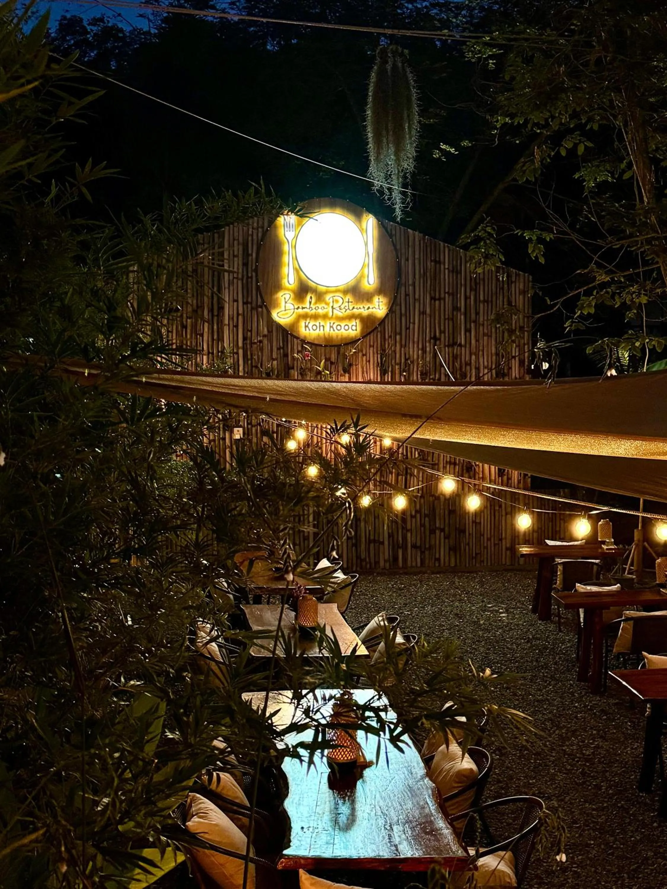 Restaurant/places to eat in Koh Kood Garden House