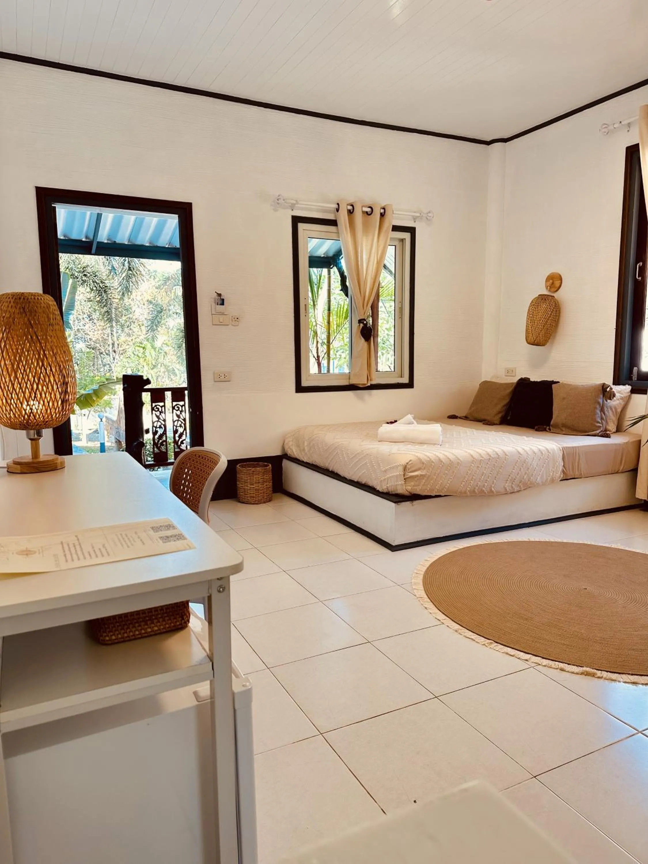 Bed in Koh Kood Garden House