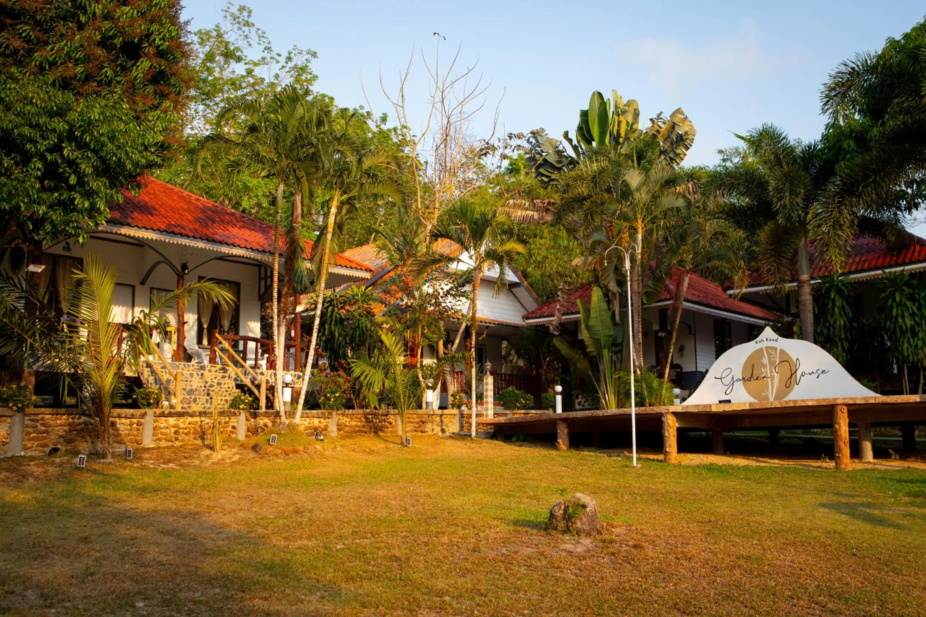 Garden in Koh Kood Garden House
