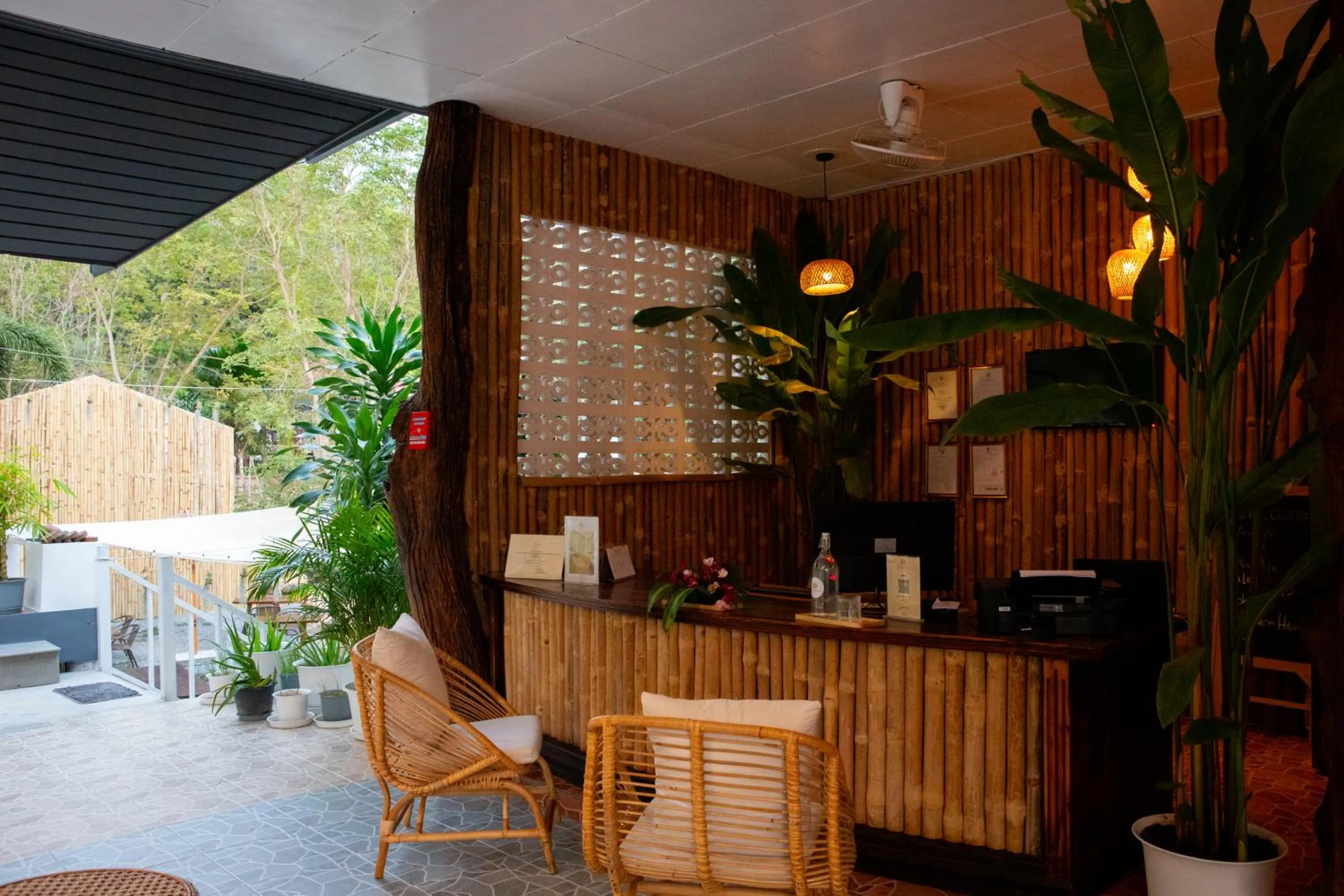 Lobby or reception in Koh Kood Garden House
