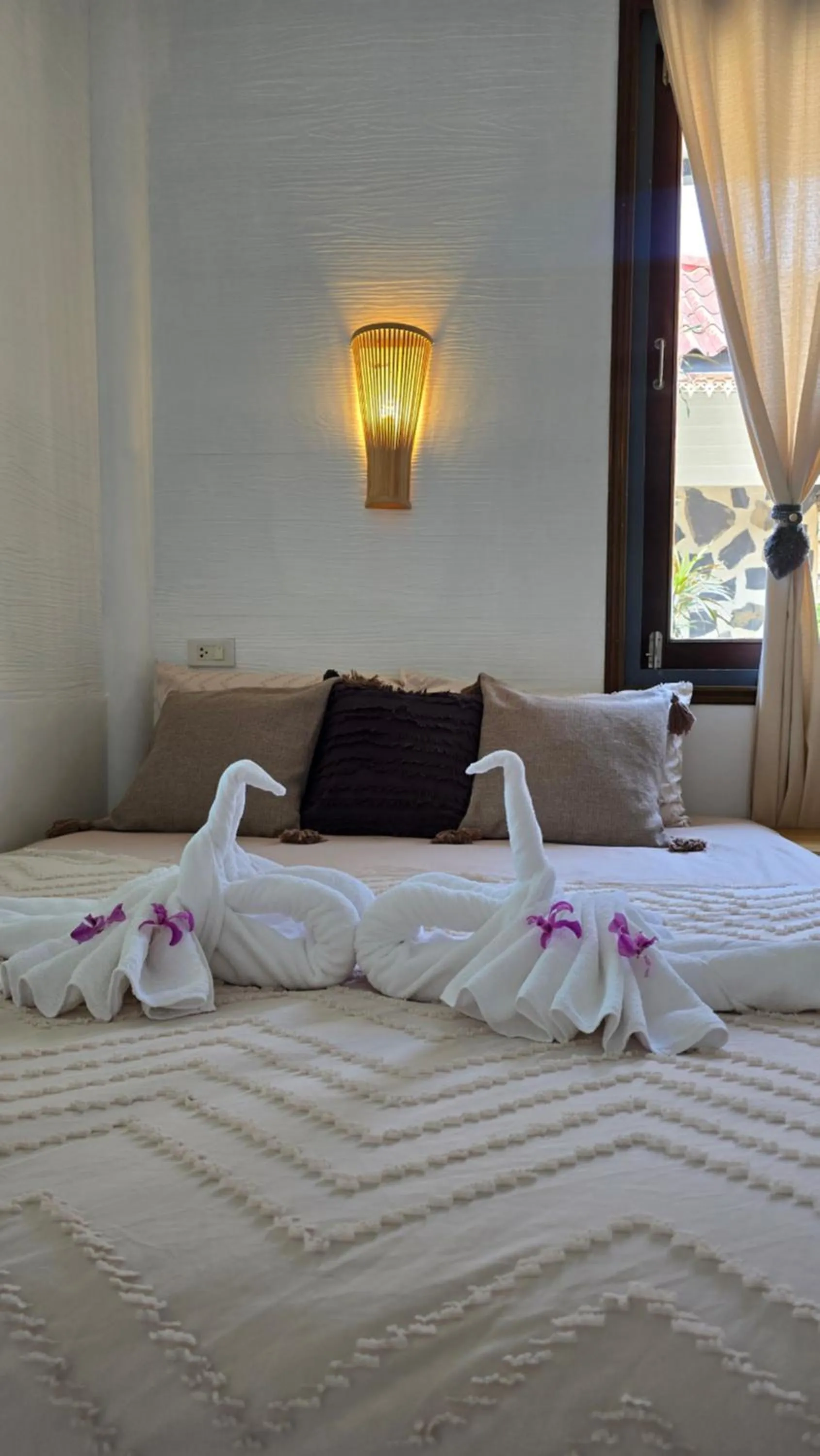 Bed in Koh Kood Garden House