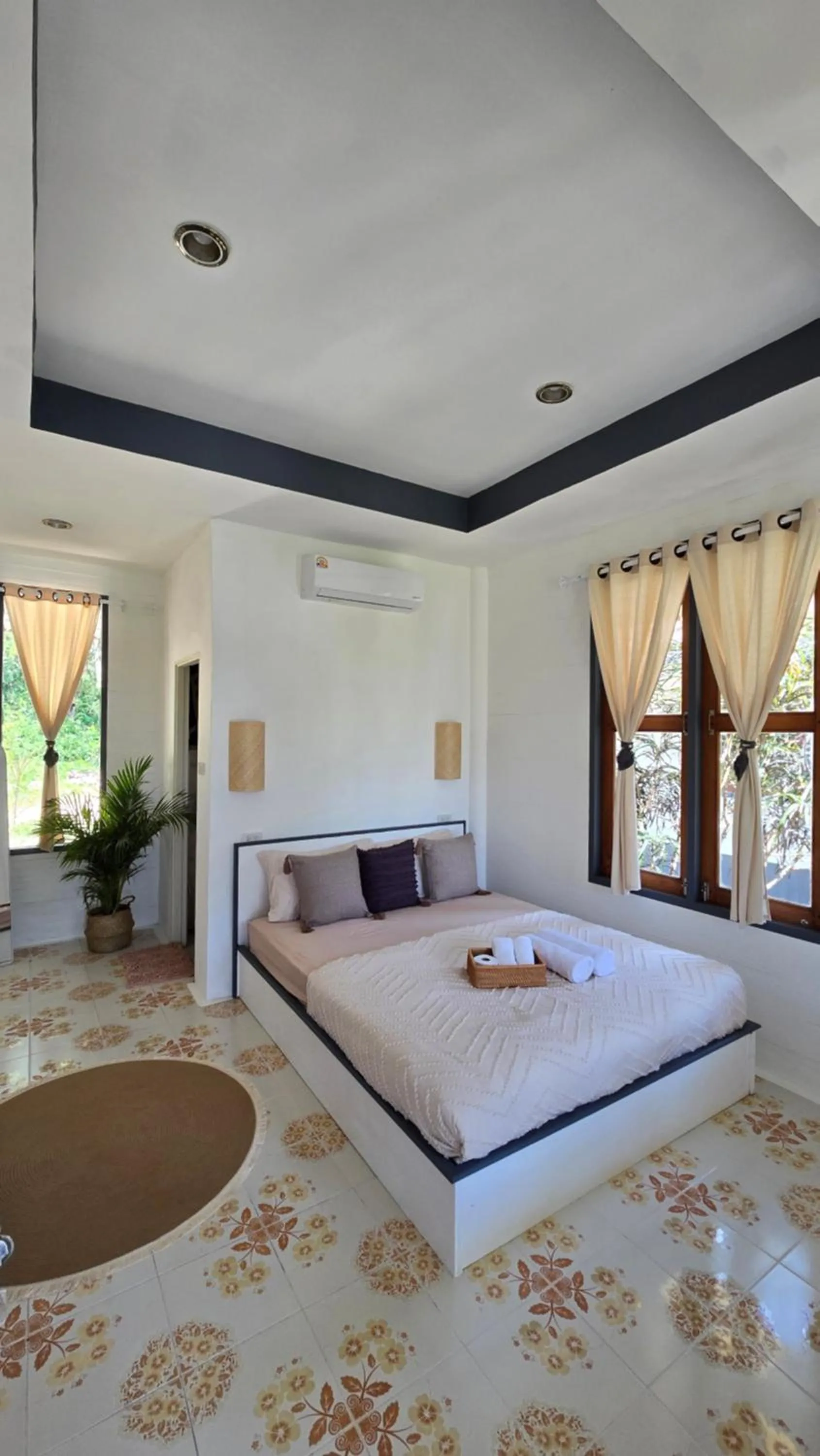 Bed in Koh Kood Garden House