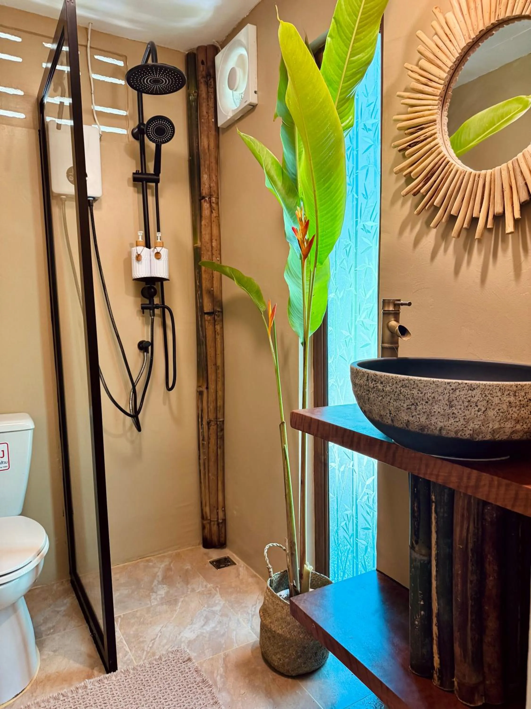 Shower in Koh Kood Garden House