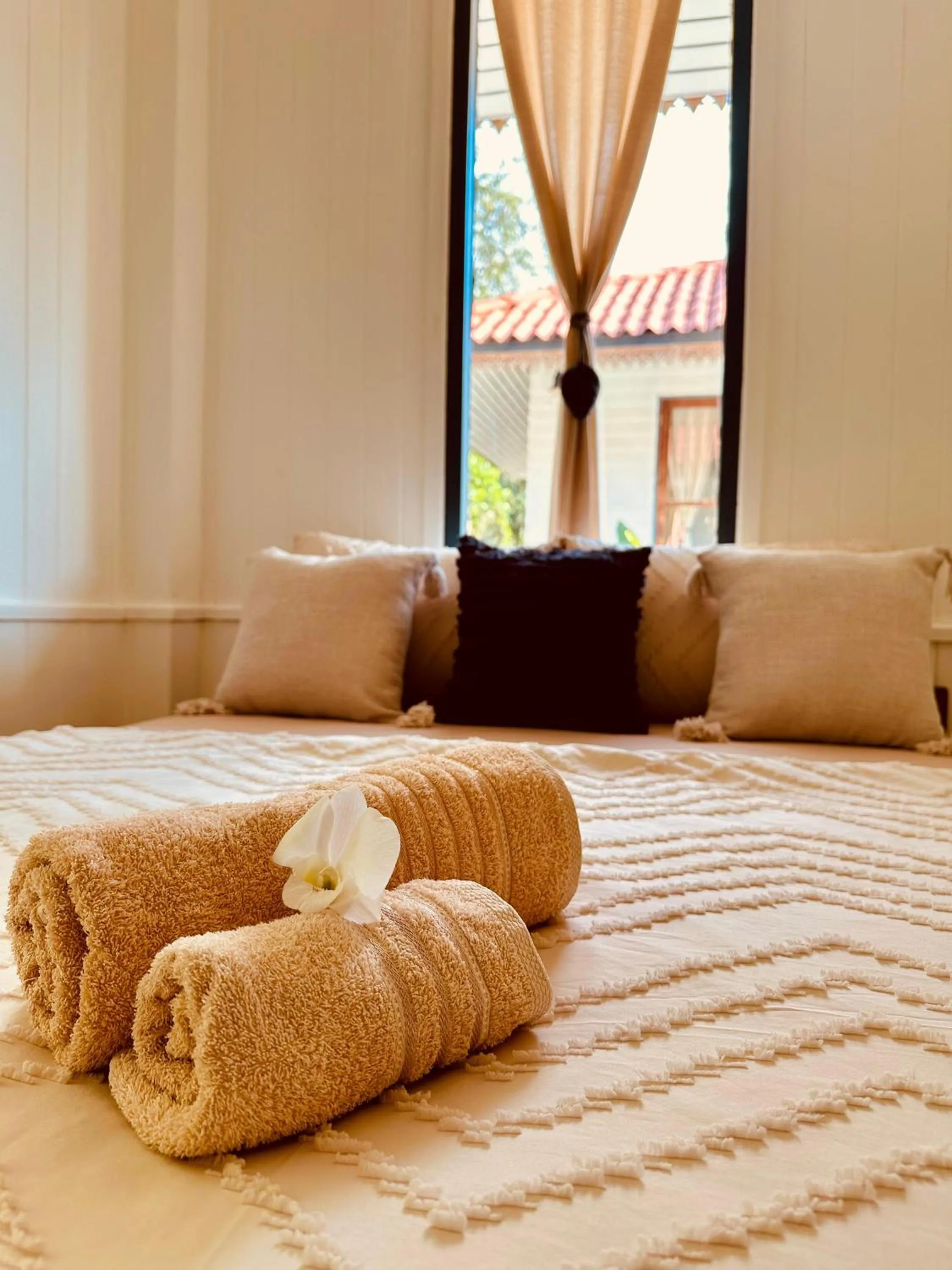 Bed in Koh Kood Garden House