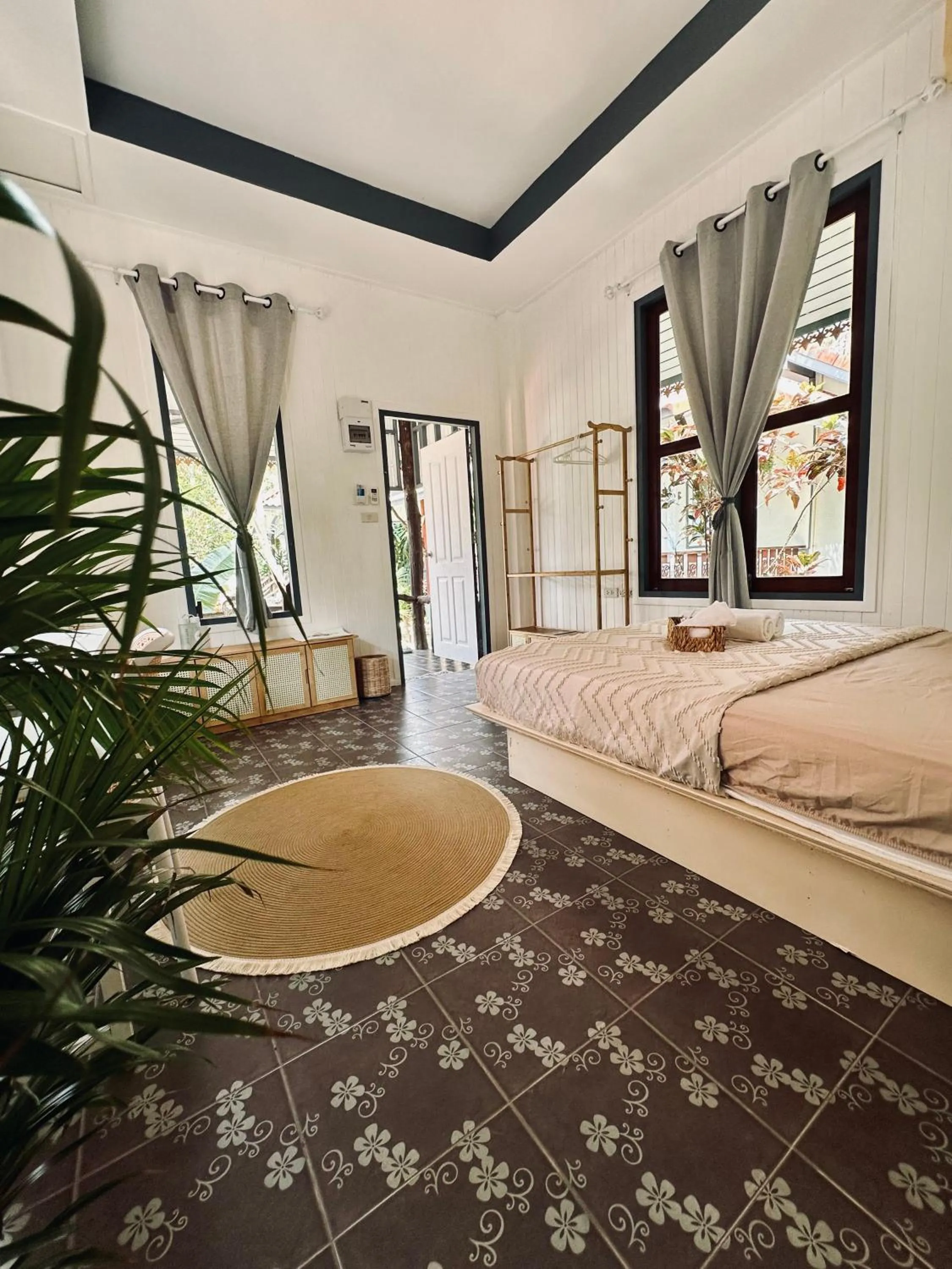 Bed in Koh Kood Garden House