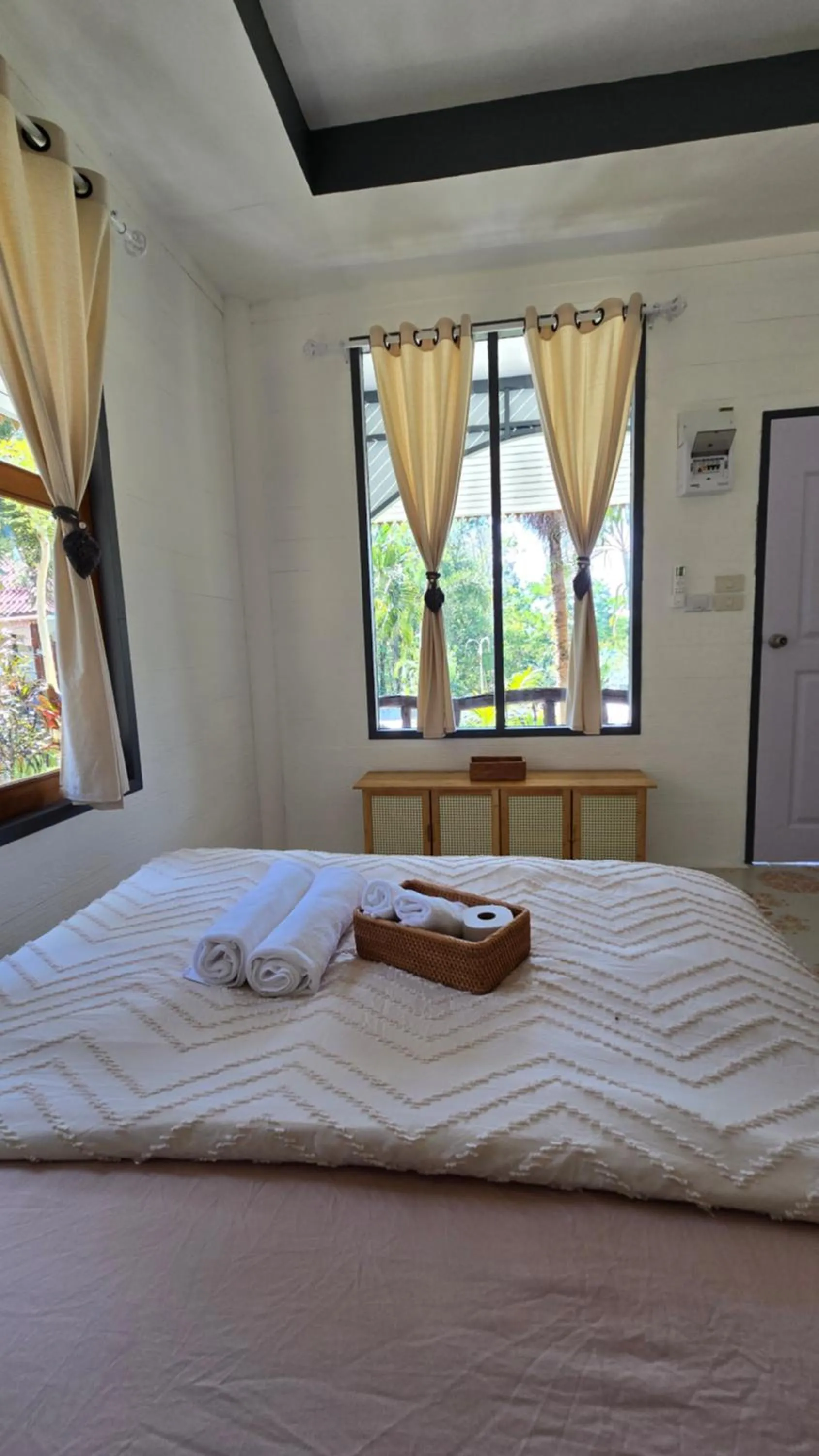Bed in Koh Kood Garden House