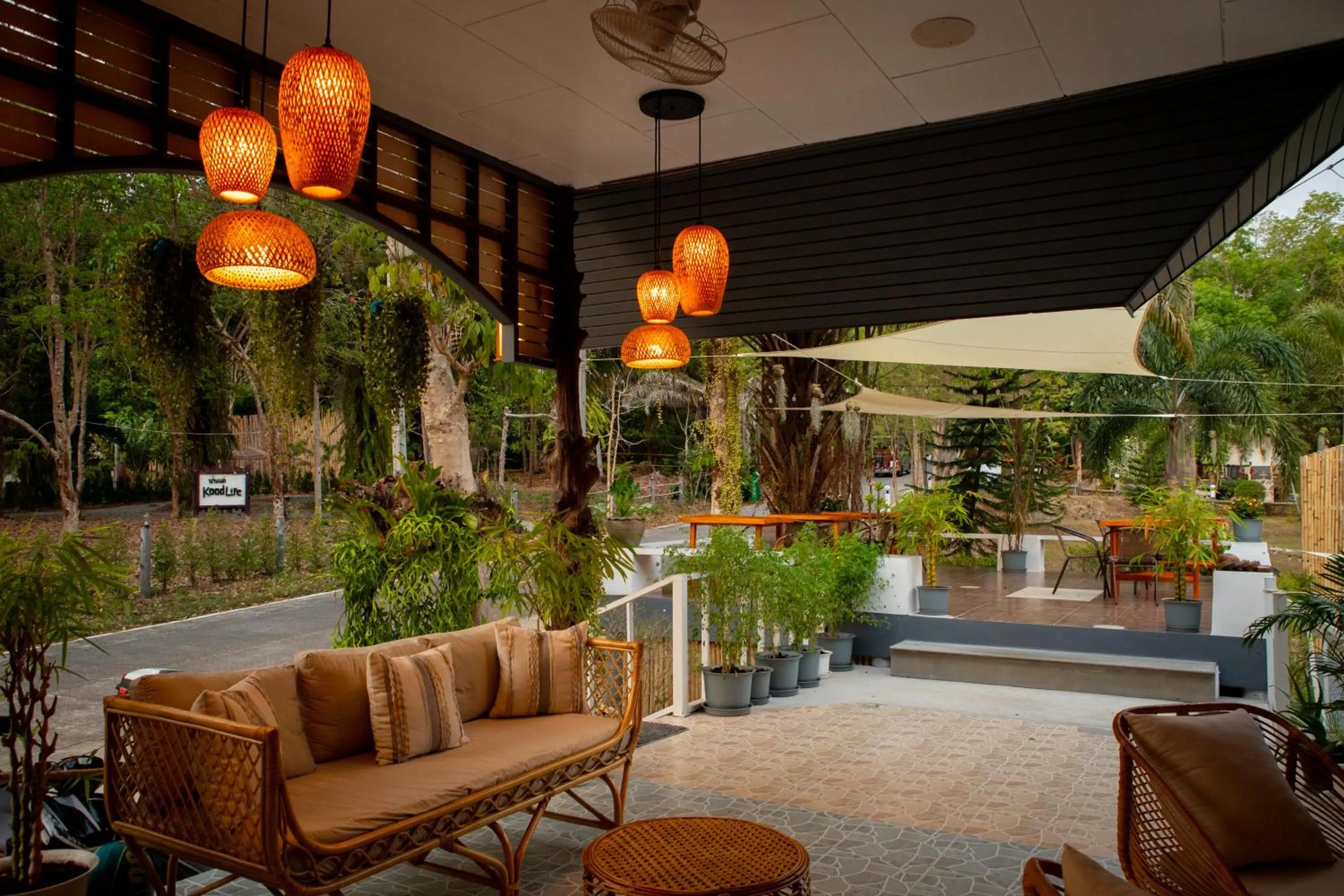 Lobby or reception in Koh Kood Garden House