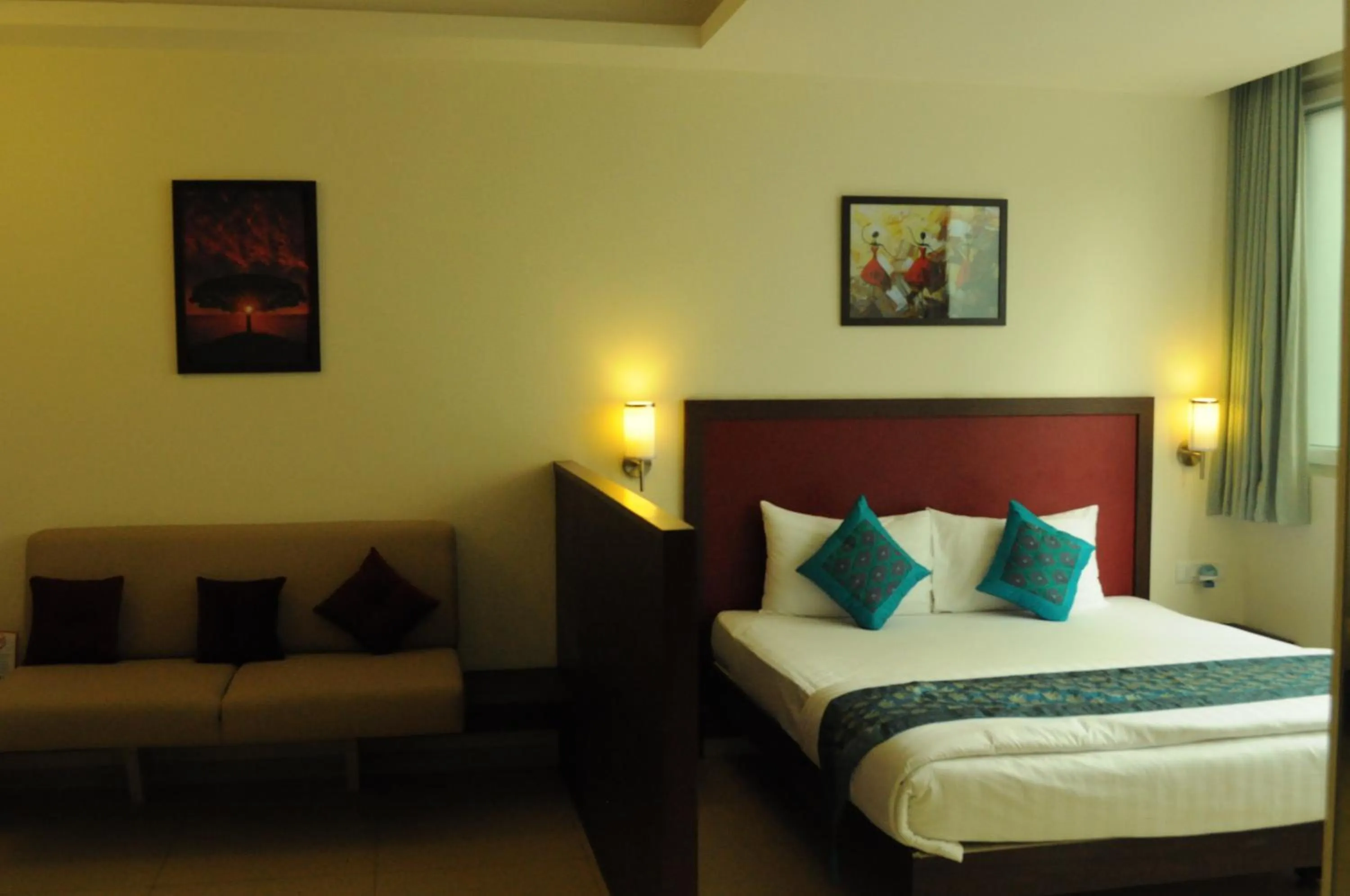 Living room in Ixora Suites