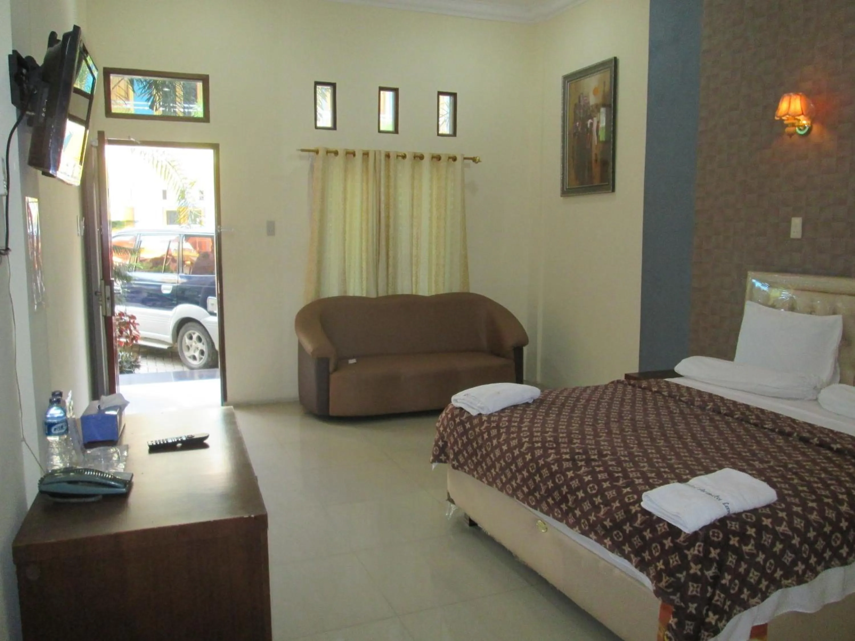 Bed in Permata Land Hotel & Resort