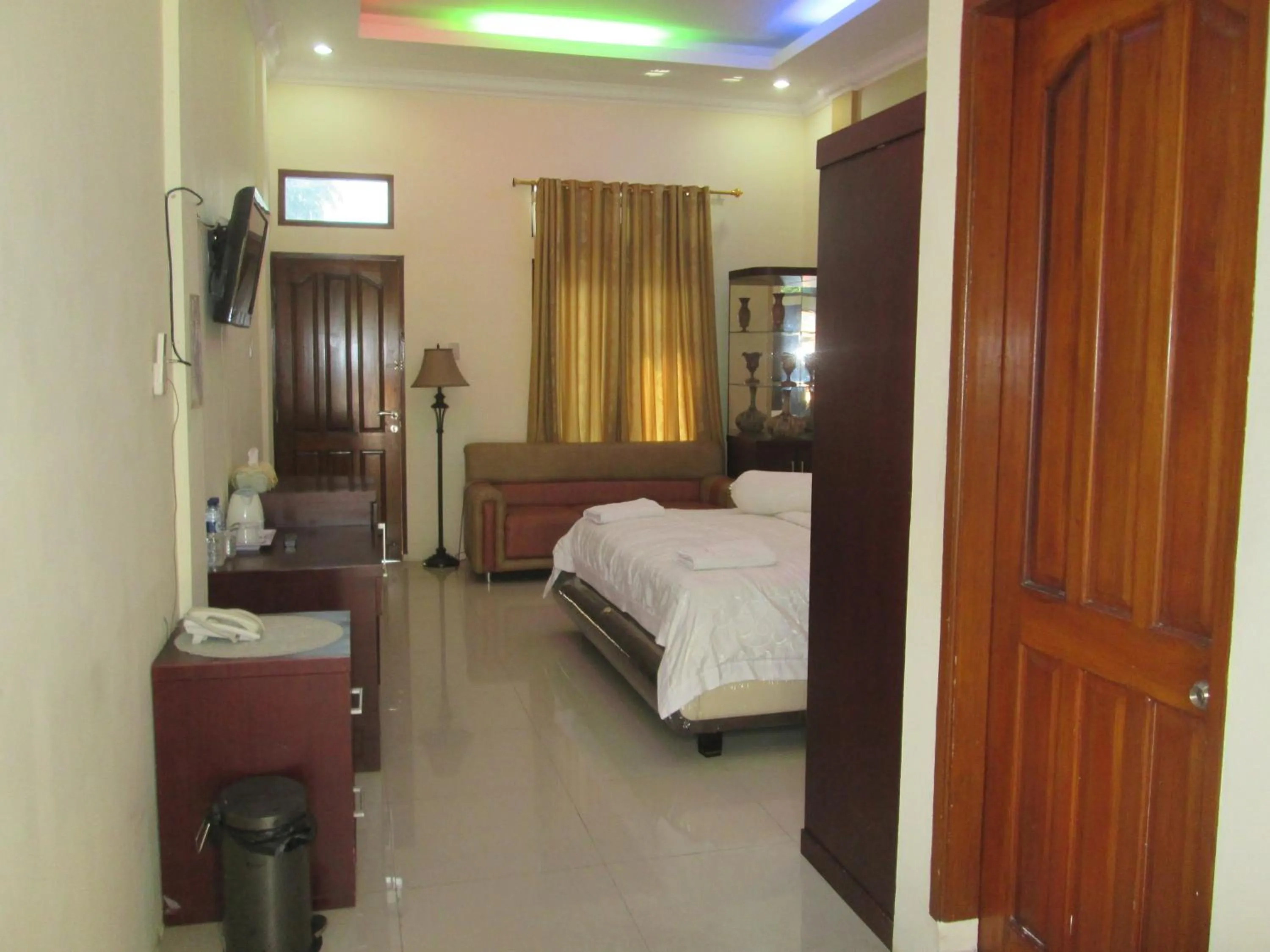 Photo of the whole room, Bed in Permata Land Hotel & Resort