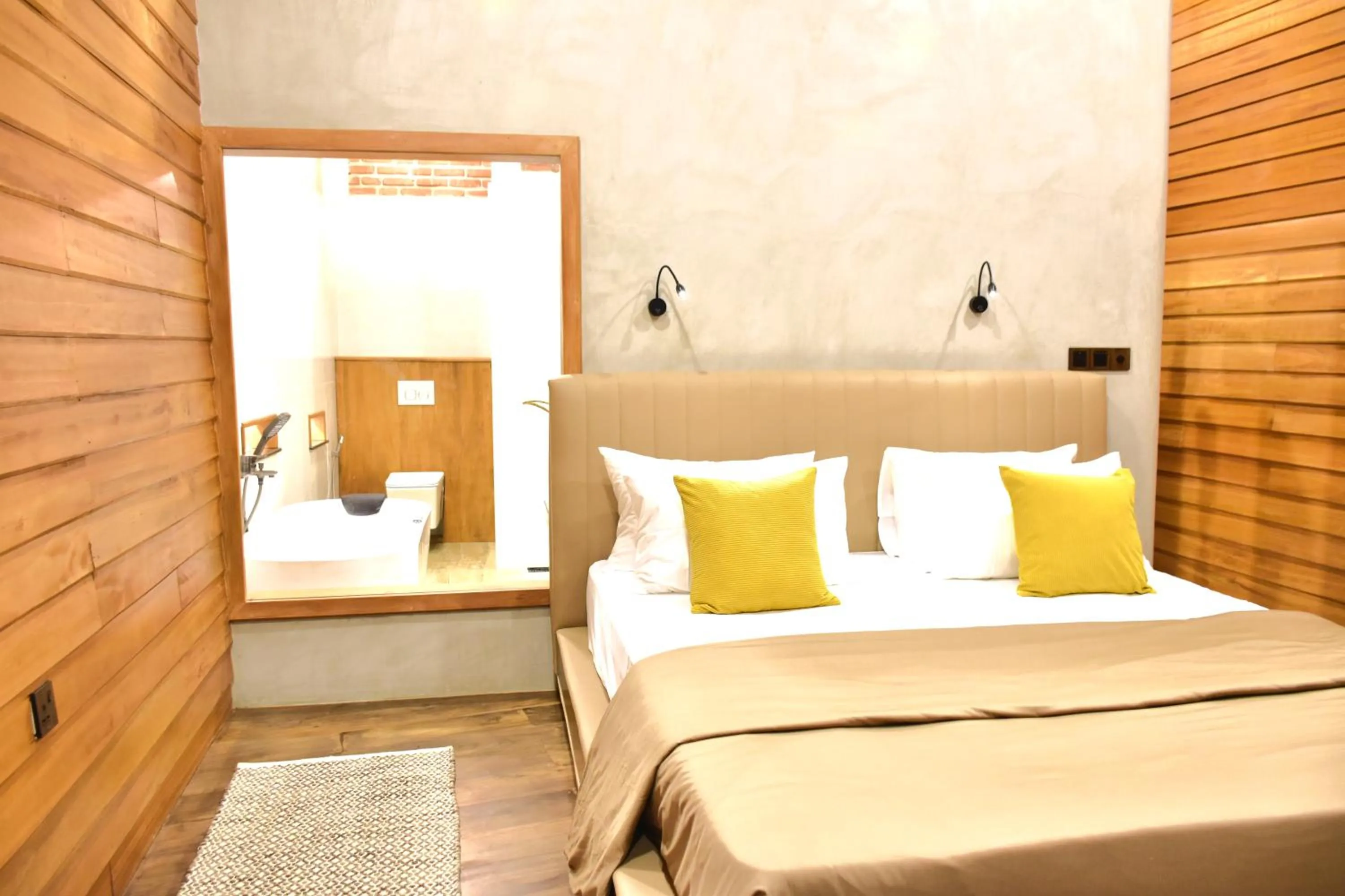 Bed in La Veranda Di Serena