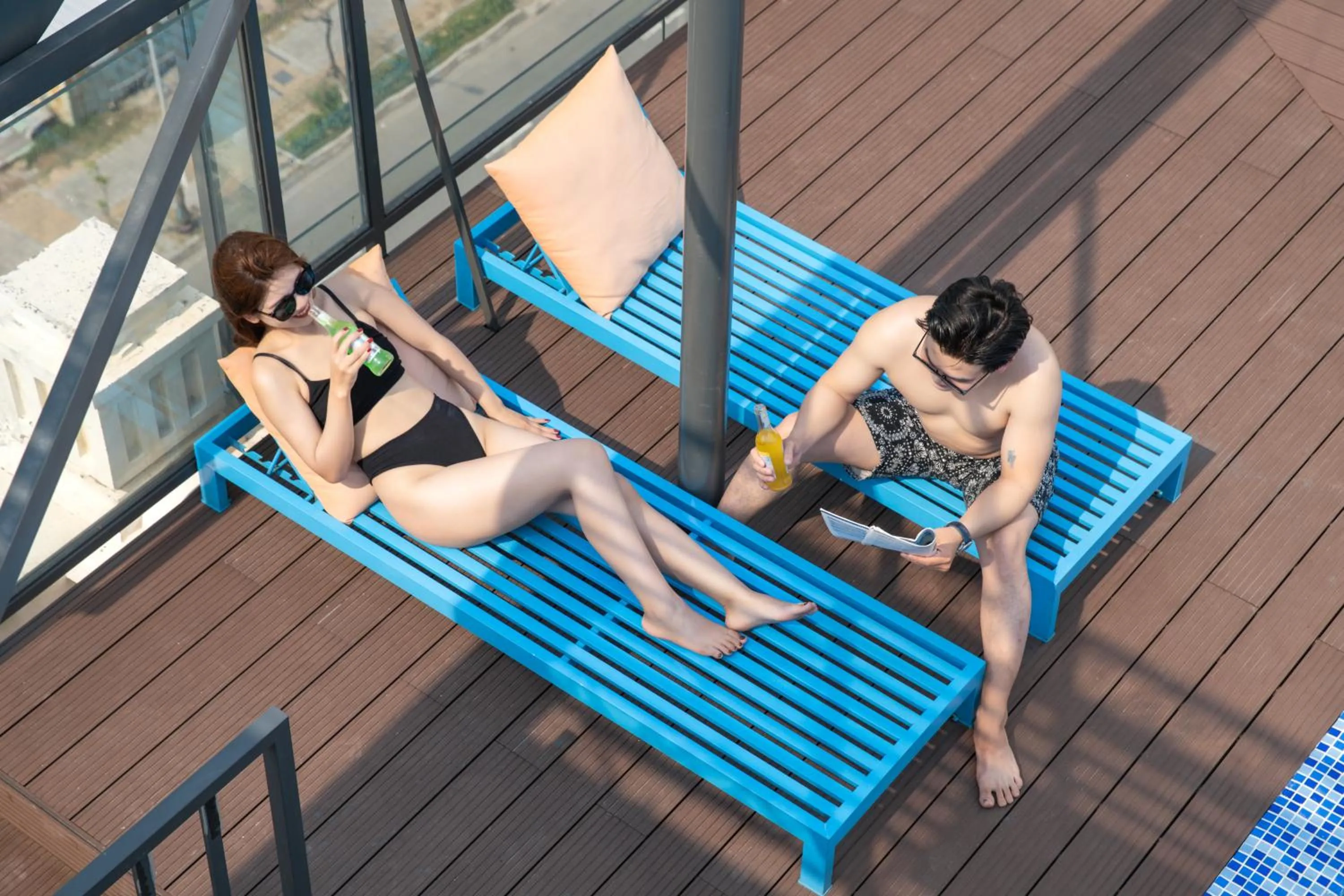 Swimming pool in Royal Family Hotel