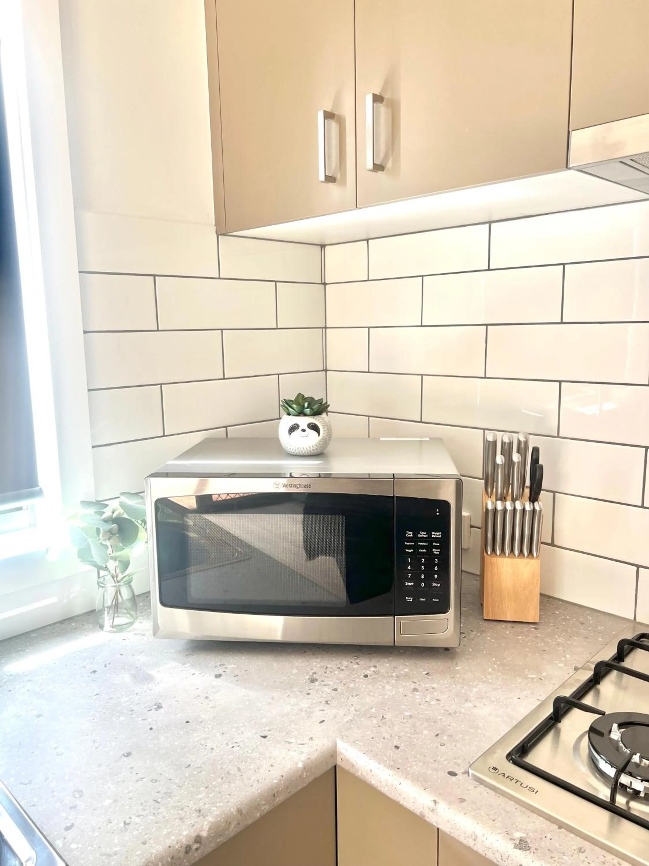 Kitchen or kitchenette in Bundalong Villas