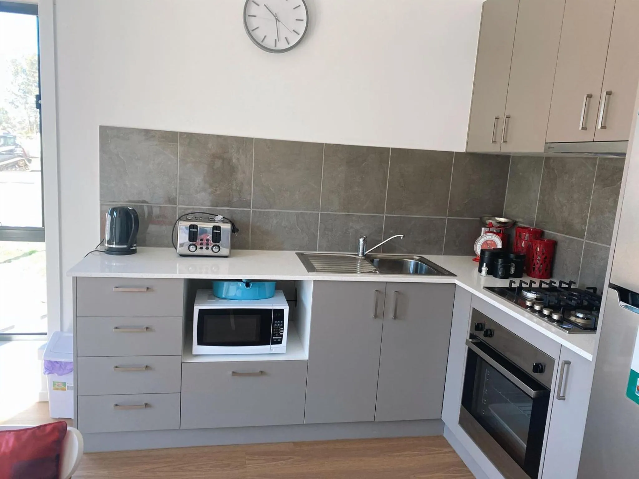 Kitchen or kitchenette in Bundalong Villas