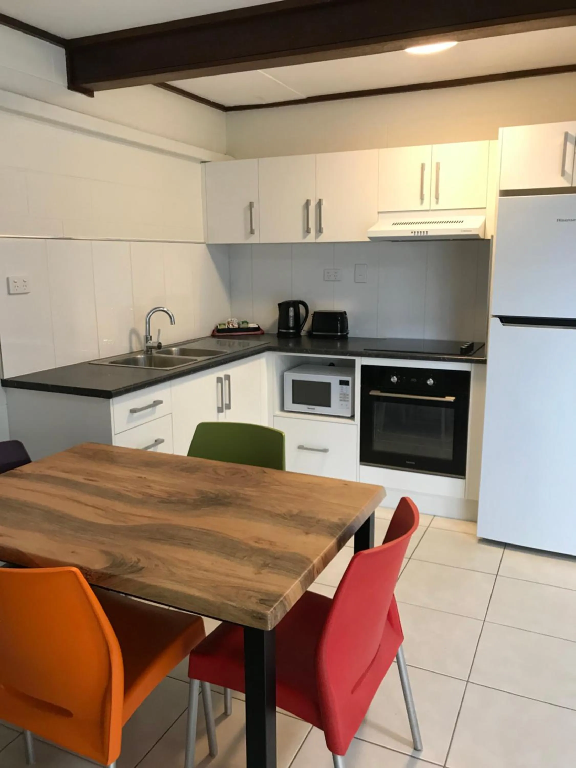 Kitchen or kitchenette in Ocean Breeze Units