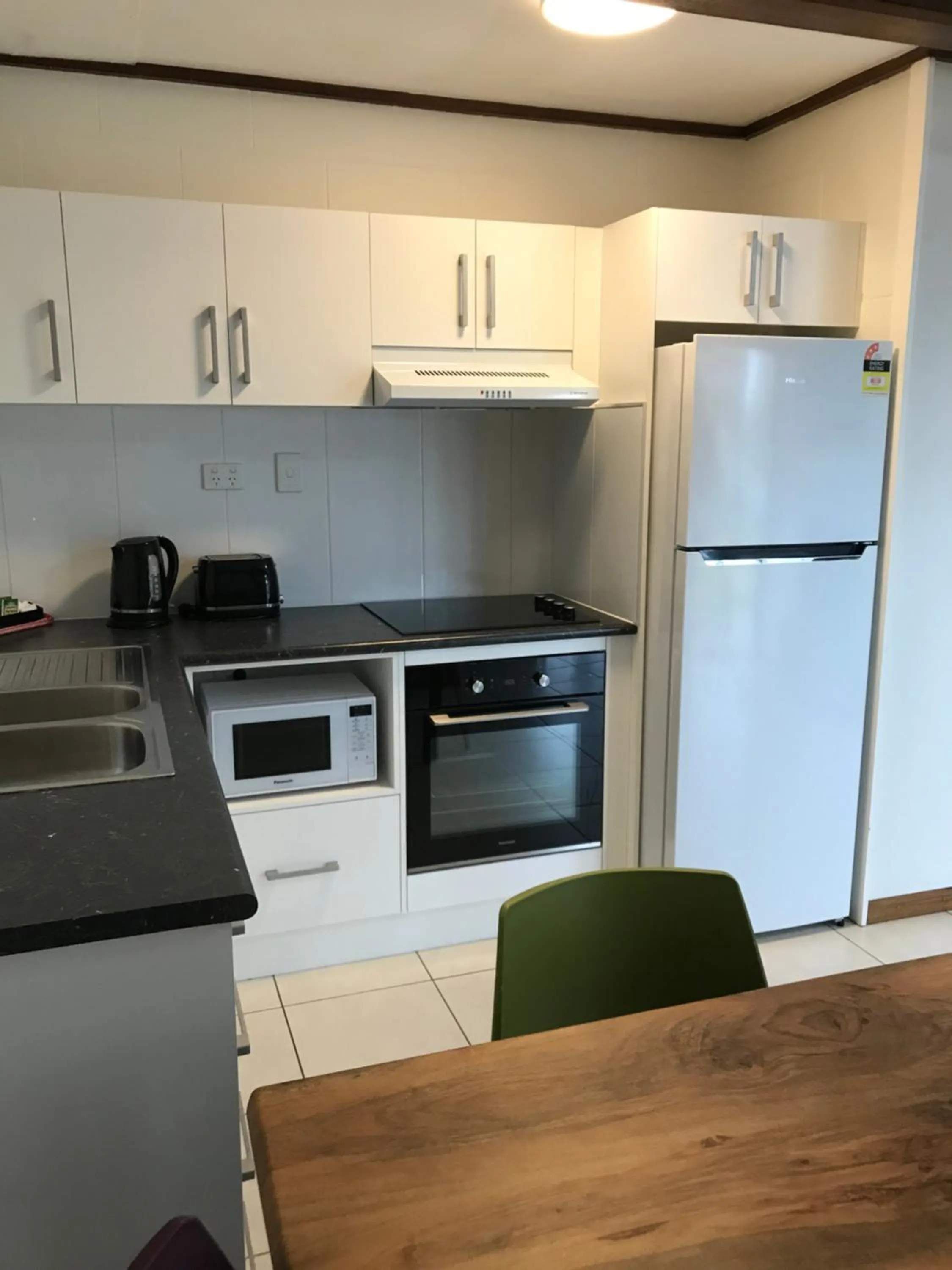Kitchen or kitchenette in Ocean Breeze Units
