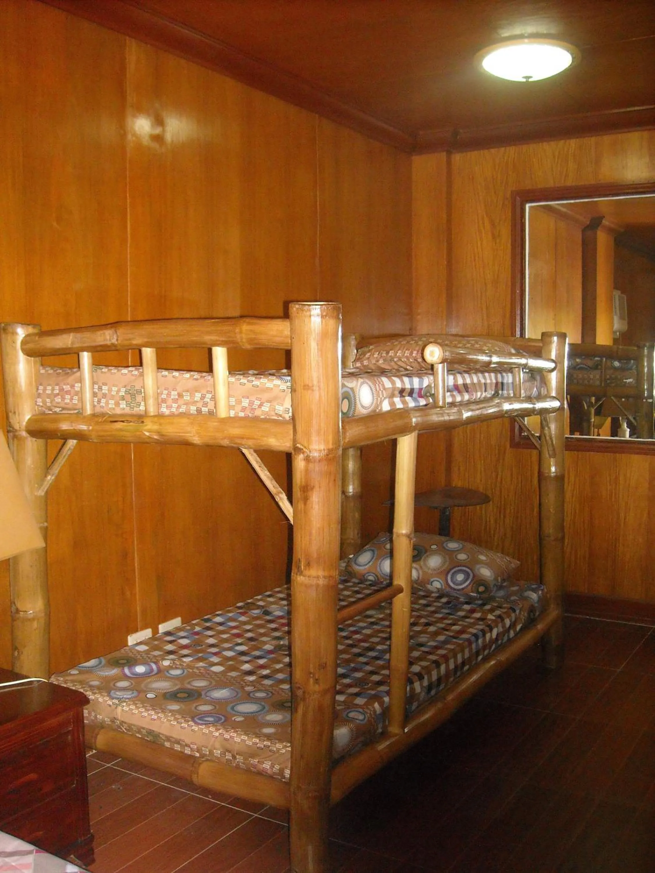 Decorative detail, Bed in Cebu Guest Inn