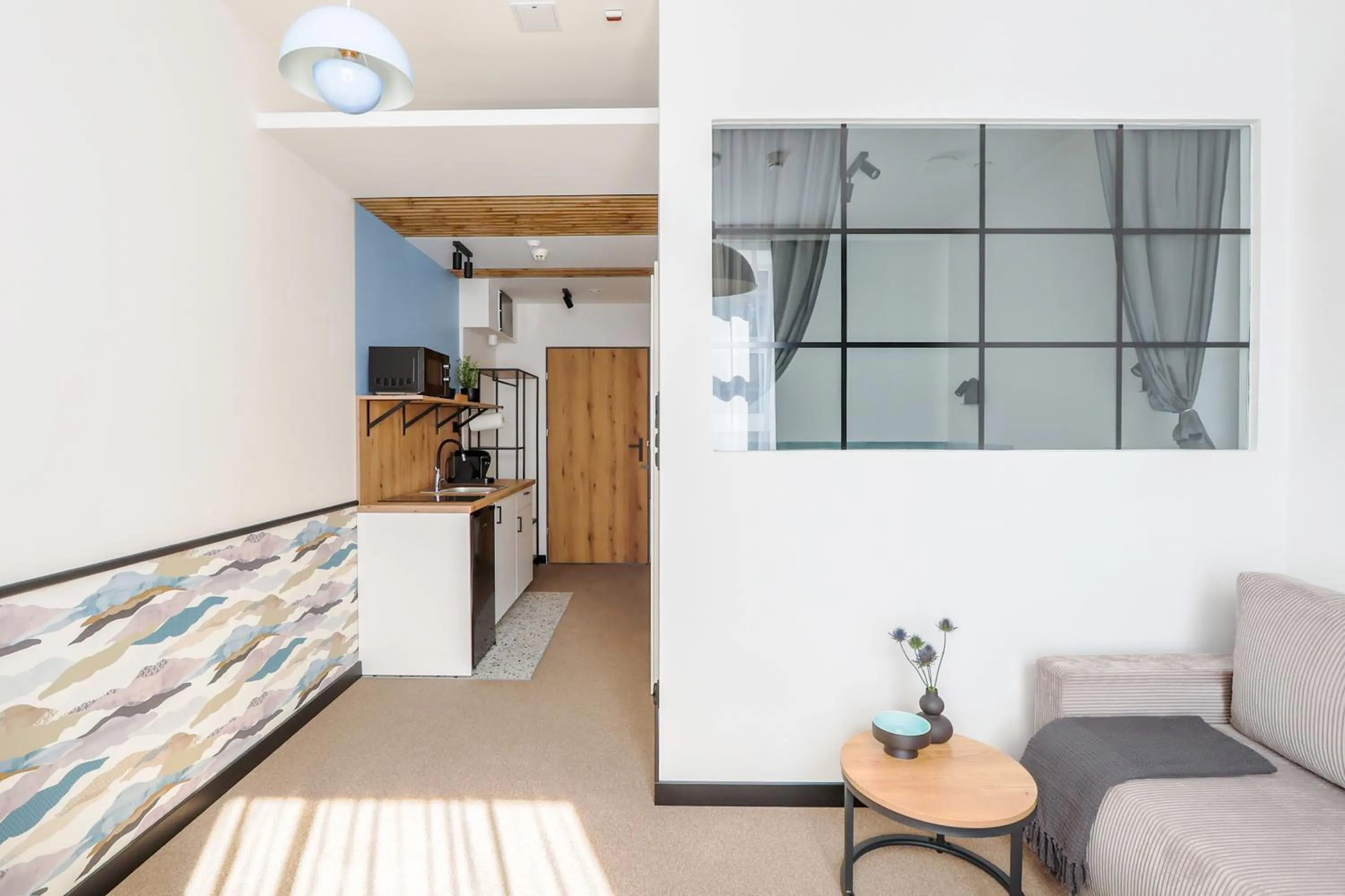 Kitchen or kitchenette in New Adler Bed & Breakfast