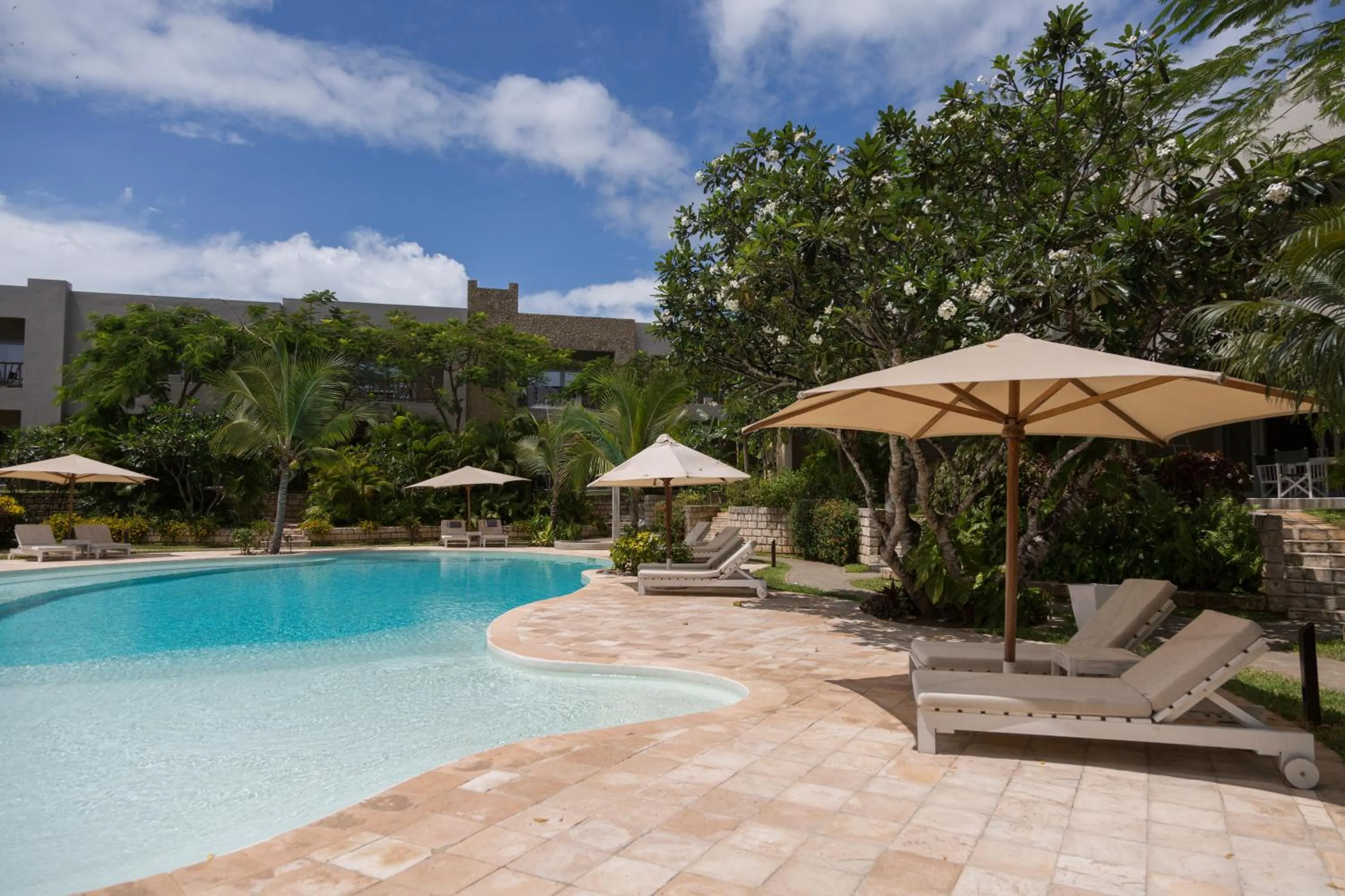 Pool view in Kobe Suite Resort