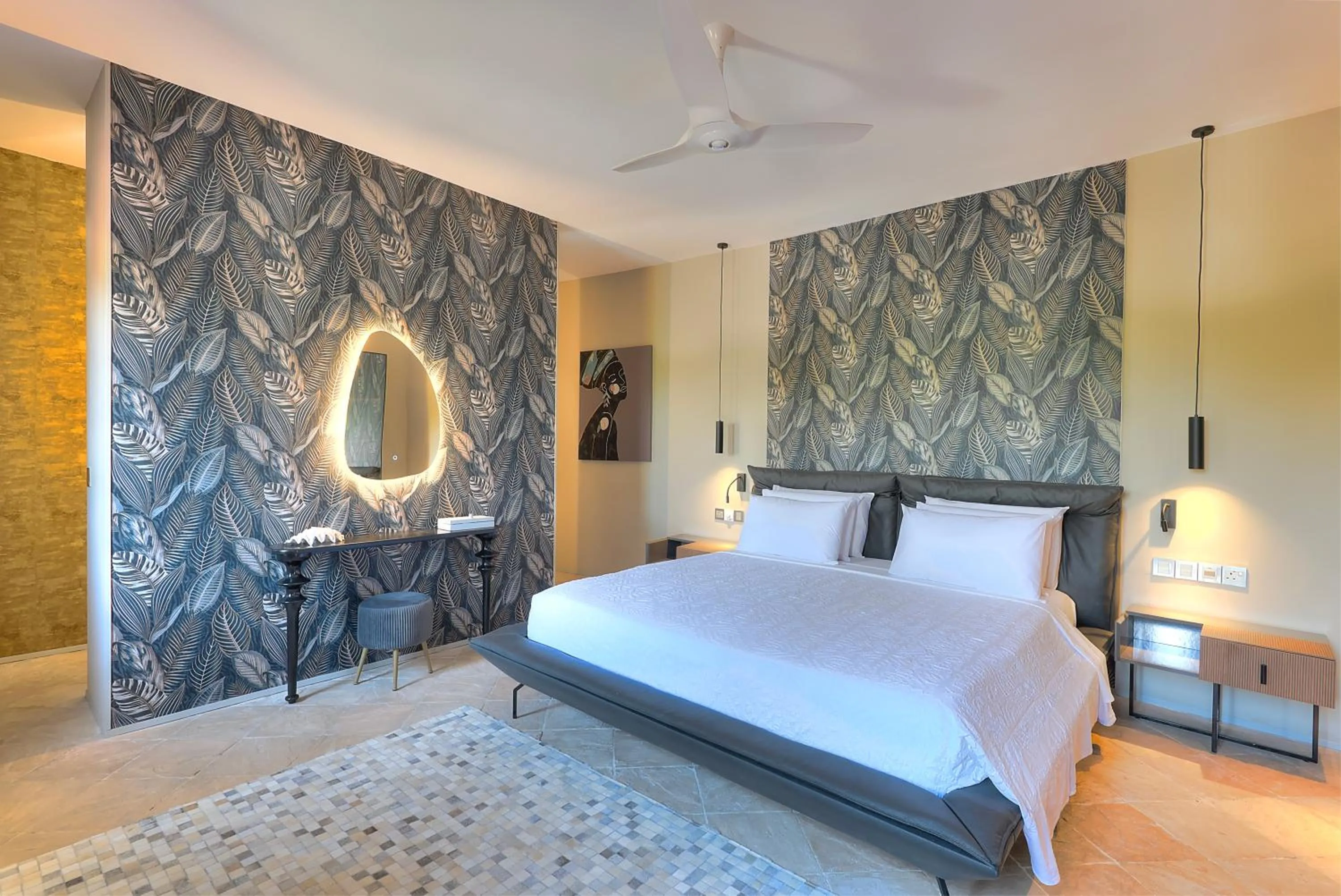 Bedroom, Bed in Kobe Suite Resort