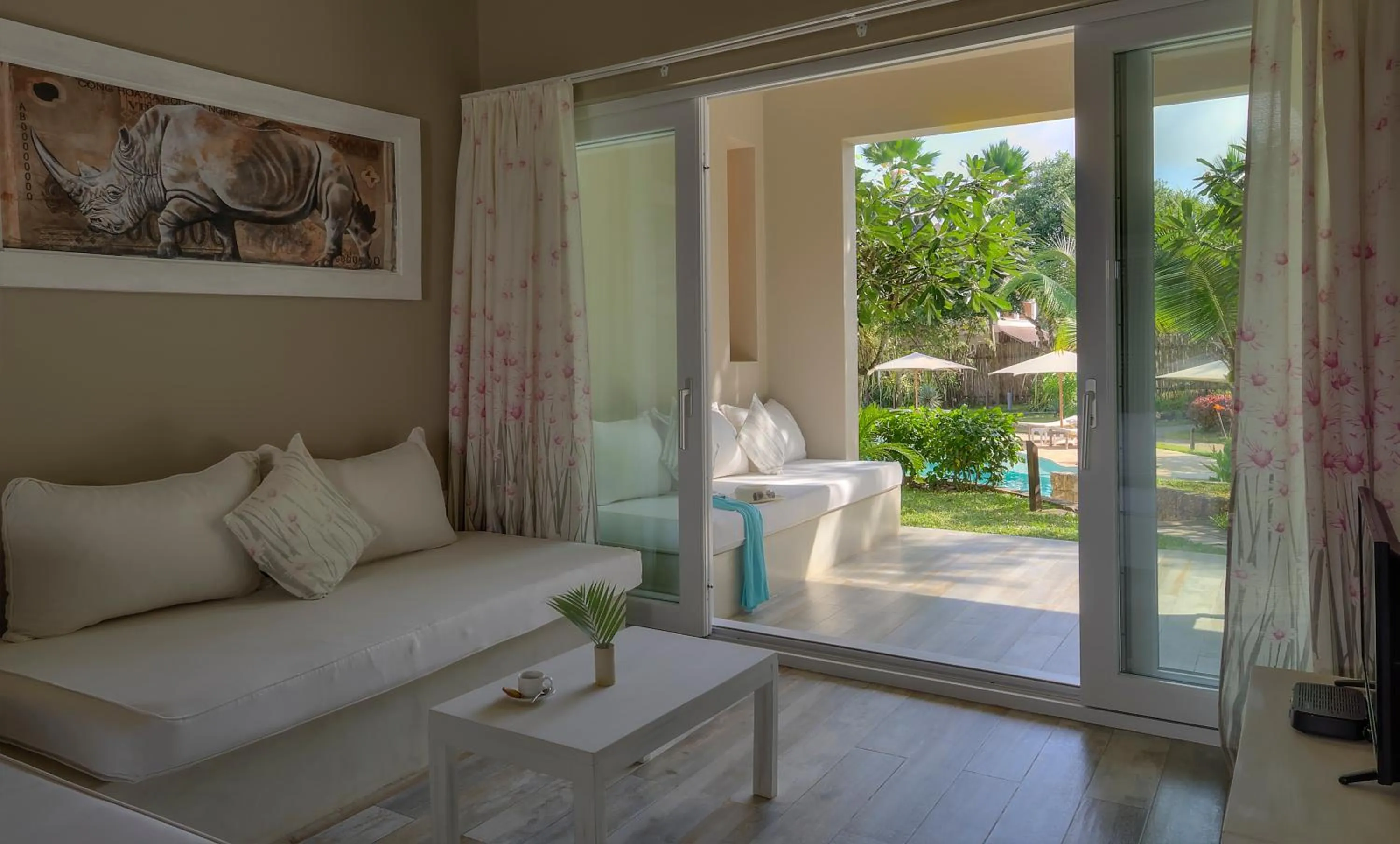 Garden view in Kobe Suite Resort