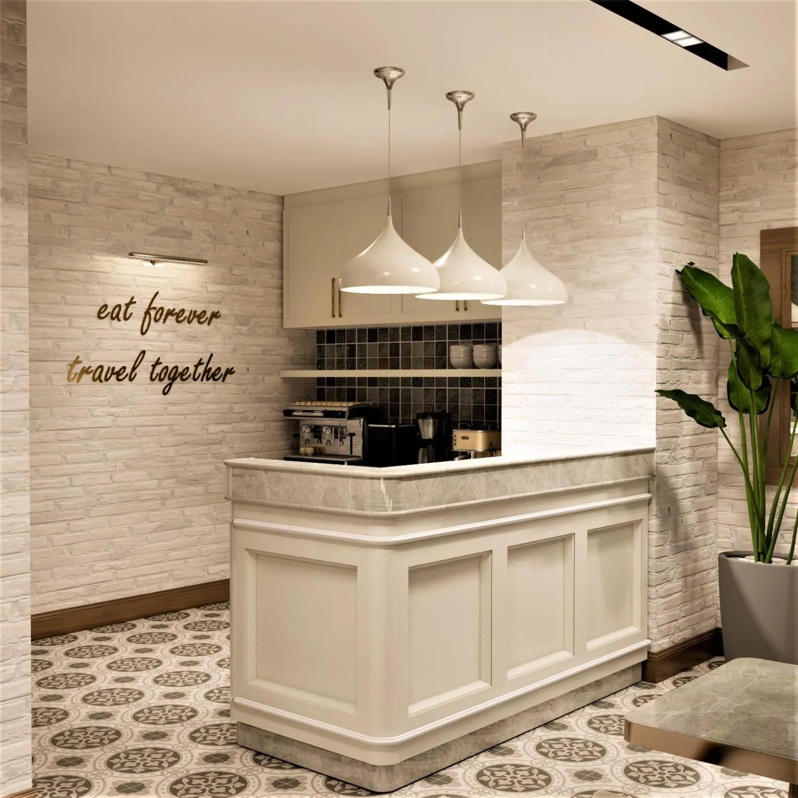 Kitchen or kitchenette in By Otel Nilüfer