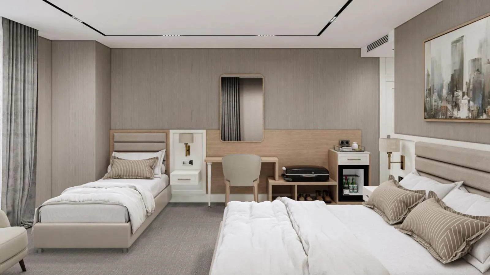 Photo of the whole room, Bed in By Otel Nilüfer