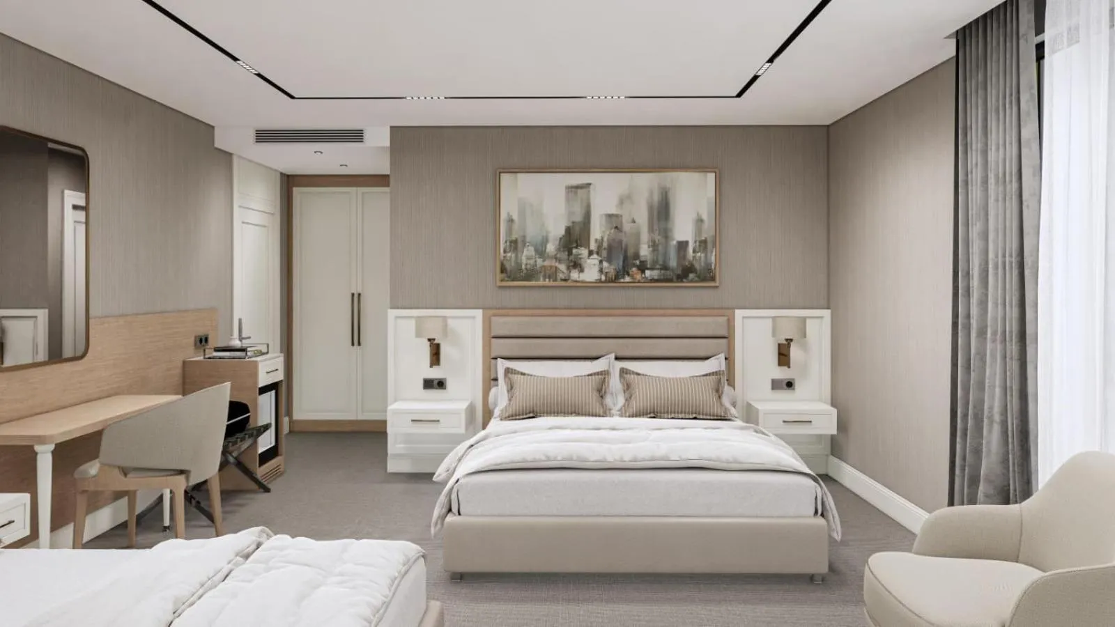 Photo of the whole room, Bed in By Otel Nilüfer