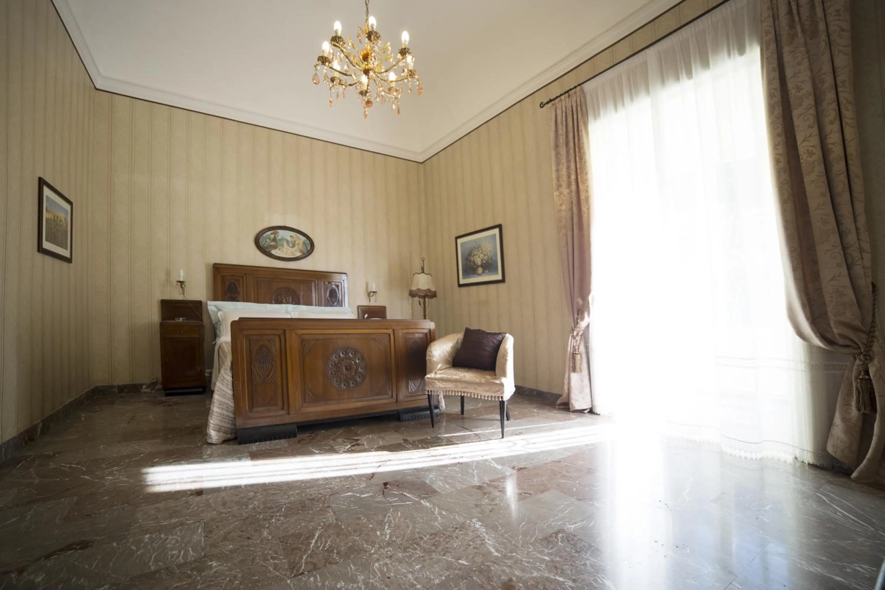 Bedroom in I Balconi sul Barocco