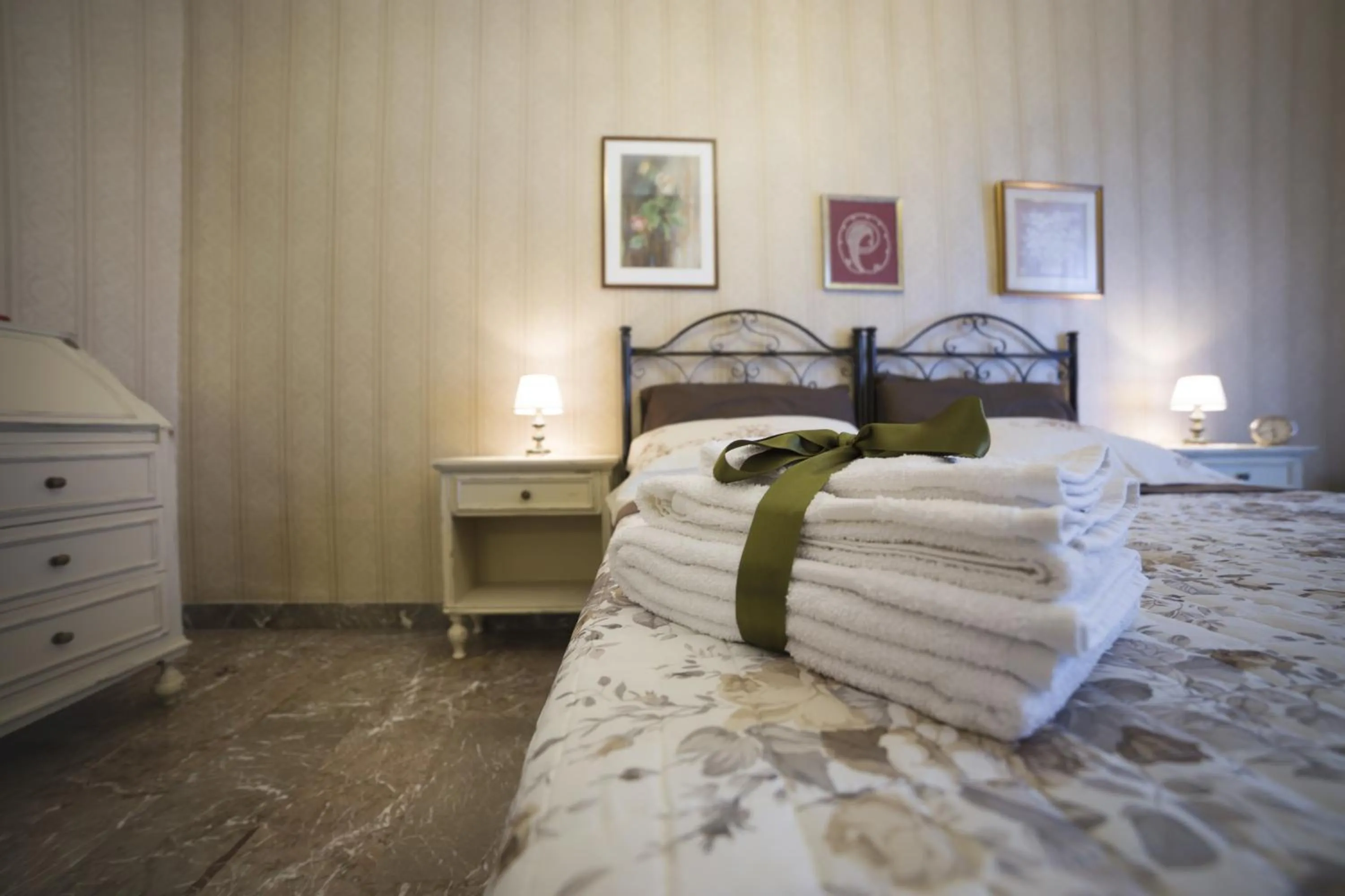 Bedroom, Bed in I Balconi sul Barocco
