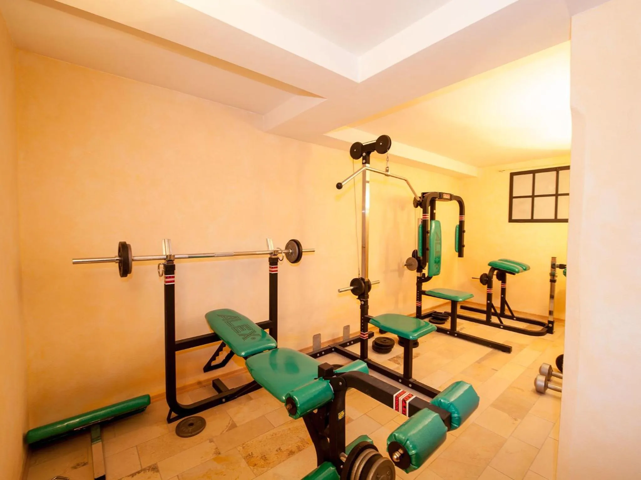 Fitness centre/facilities in Landhaus Benediktenhof