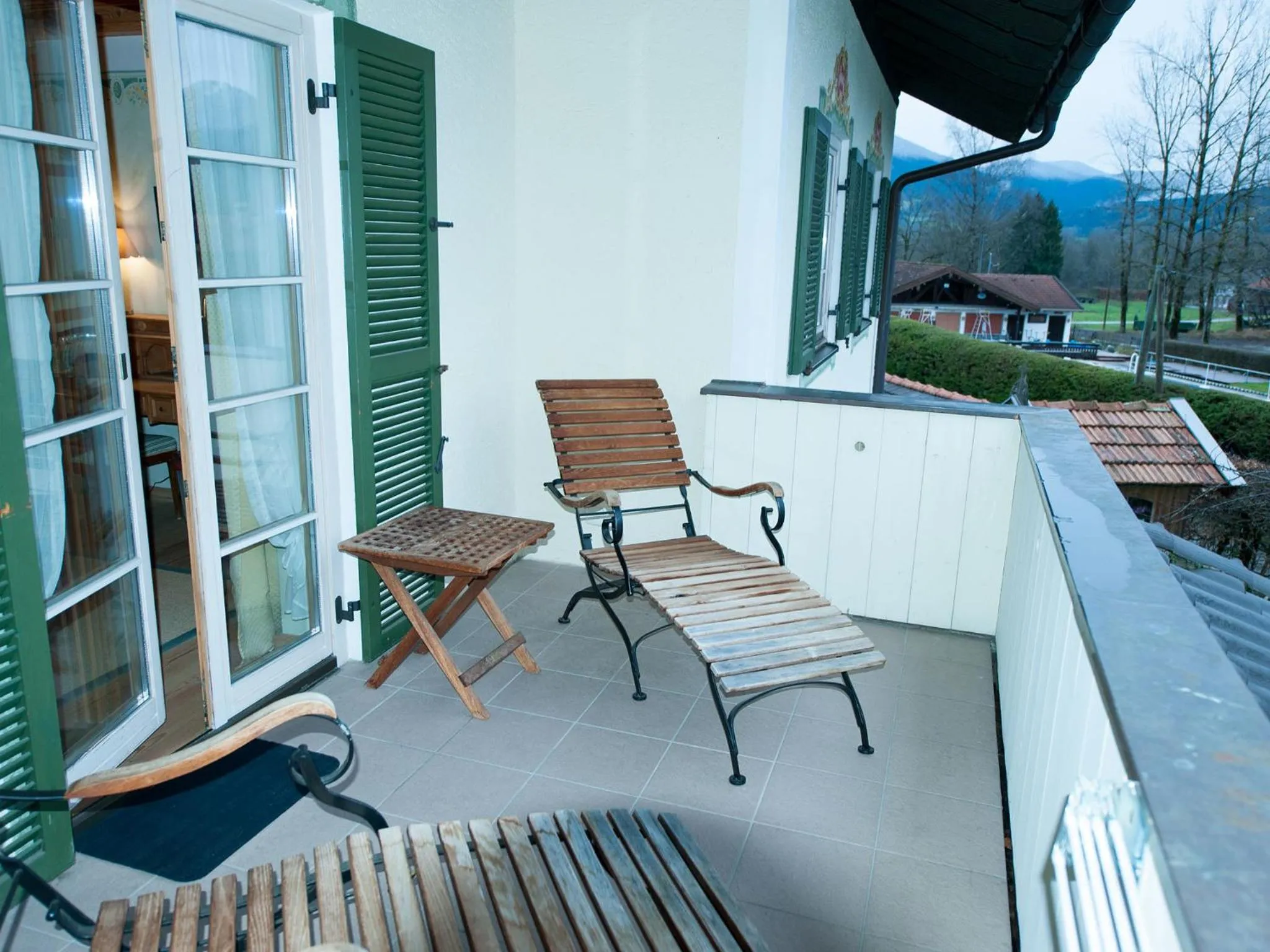 Balcony/Terrace in Landhaus Benediktenhof