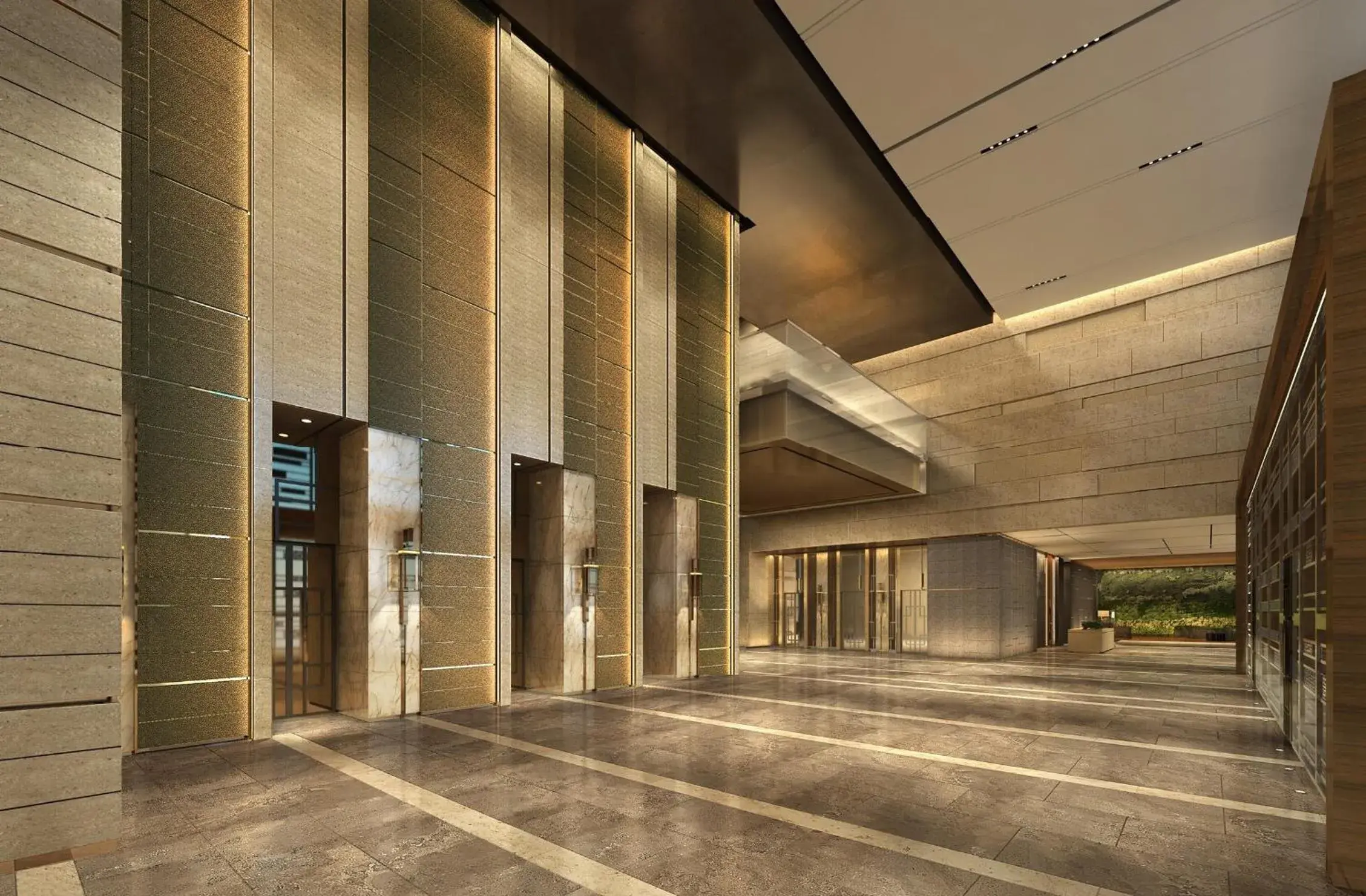 Lobby or reception in HUALUXE Hotels & Resorts Nanchang High-Tech Zone, an IHG Hotel Lobby or reception in HUALUXE Hotels & Resorts Nanchang High-Tech Zone, an IHG Hotel