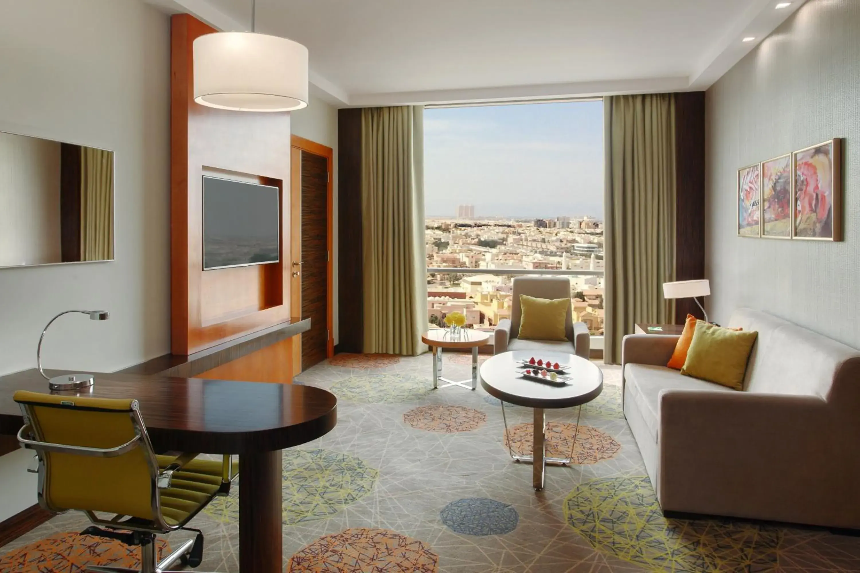 Family One Bedroom Suite Smoking with Balcony in Holiday Inn Jeddah Gateway by IHG Family One Bedroom Suite Smoking with Balcony in Holiday Inn Jeddah Gateway by IHG