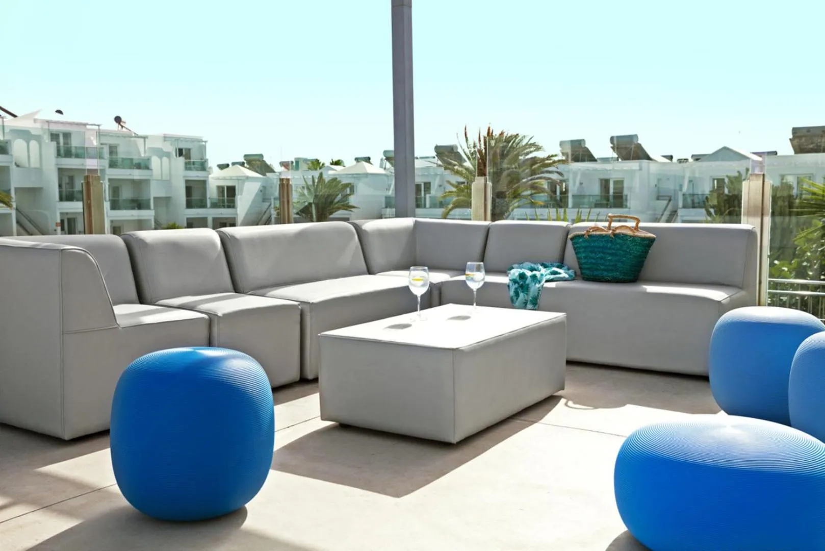 Balcony/Terrace in Hotel Plaza Palmeras