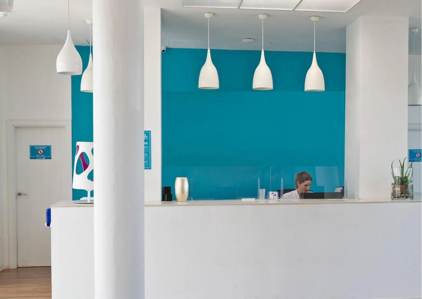 Lobby or reception in Hotel Plaza Palmeras