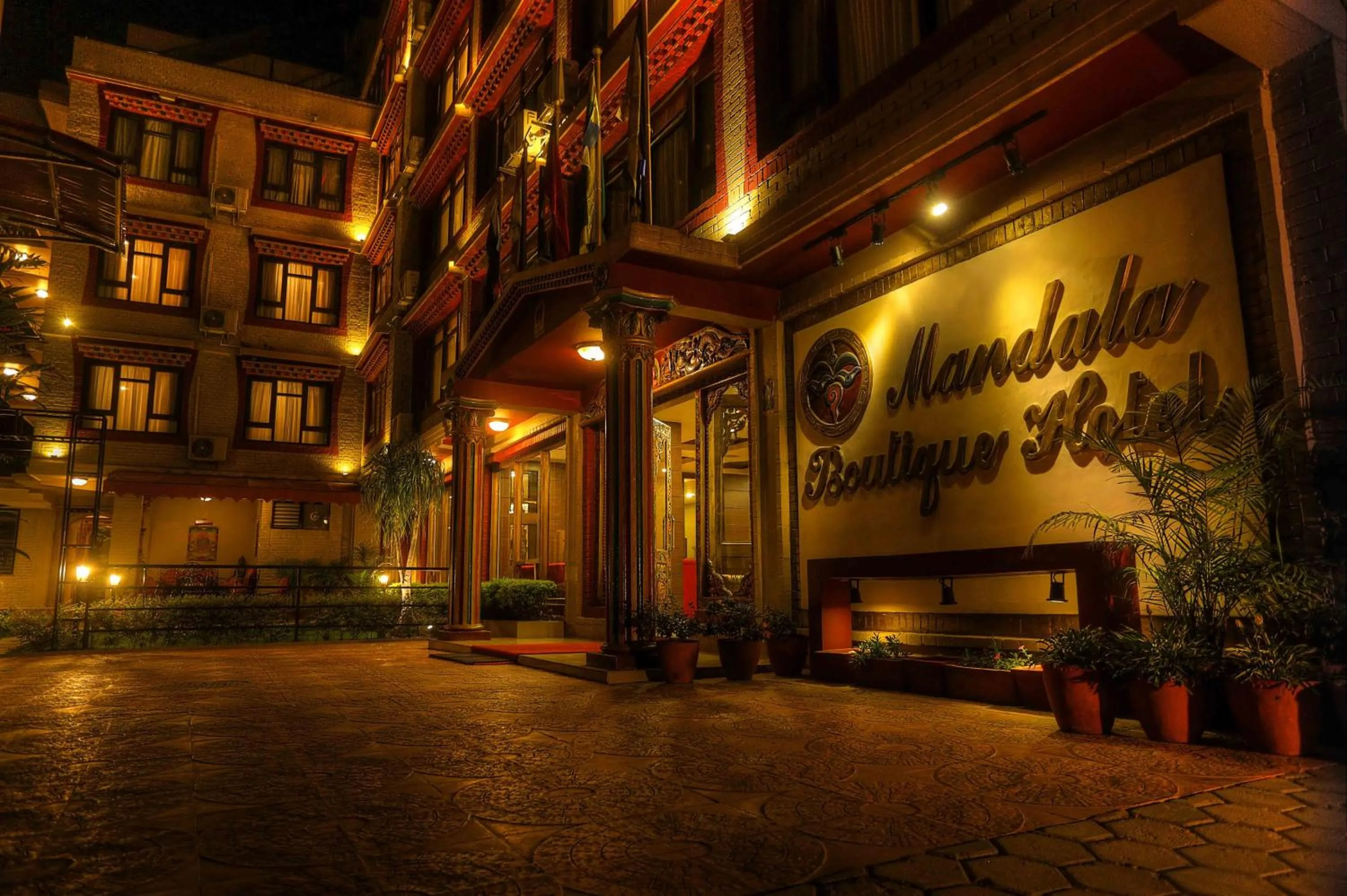 Facade/entrance in Mandala Boutique Hotel