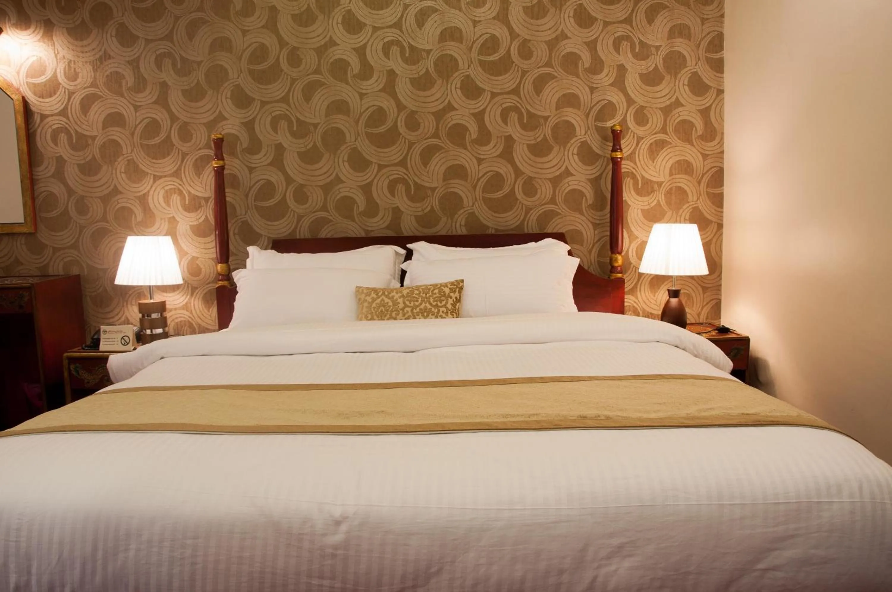 Bed in Mandala Boutique Hotel