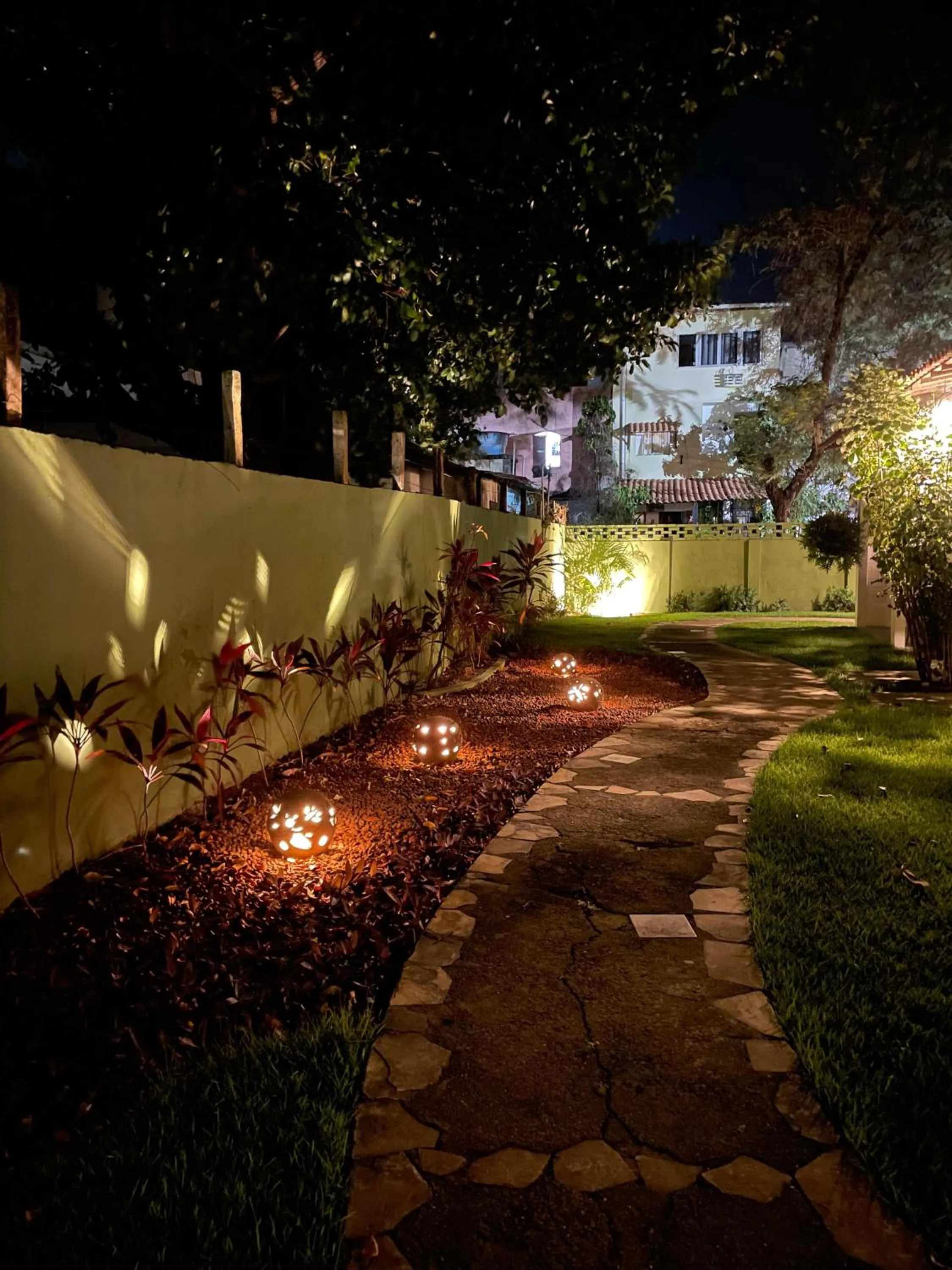 Garden in Pousada Maracaju