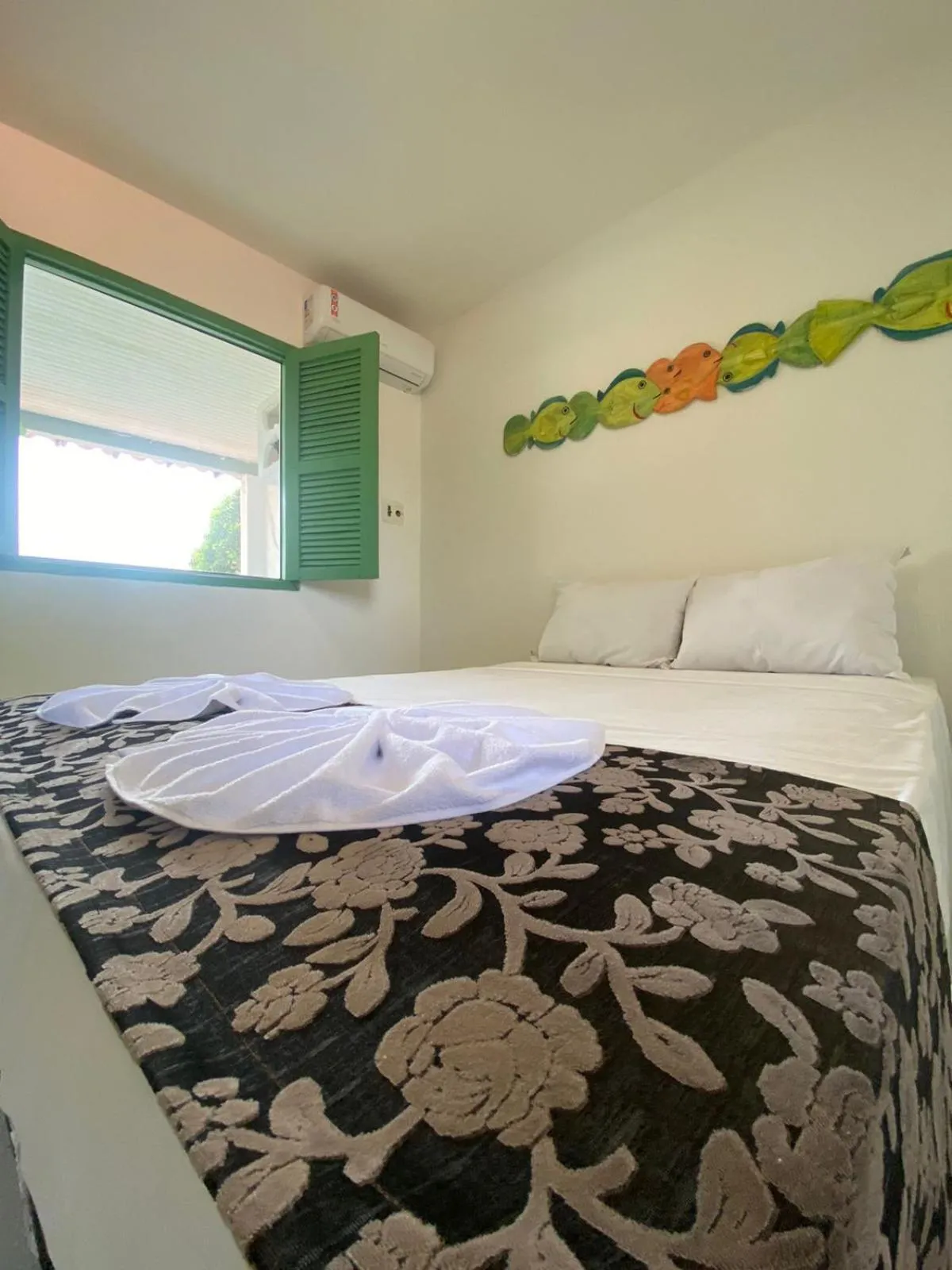 Bed in Pousada Maracaju