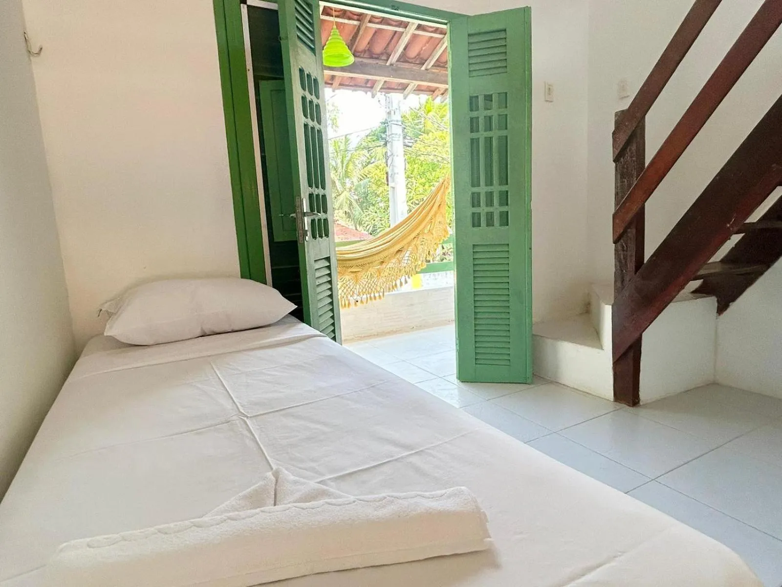 Bed in Pousada Maracaju